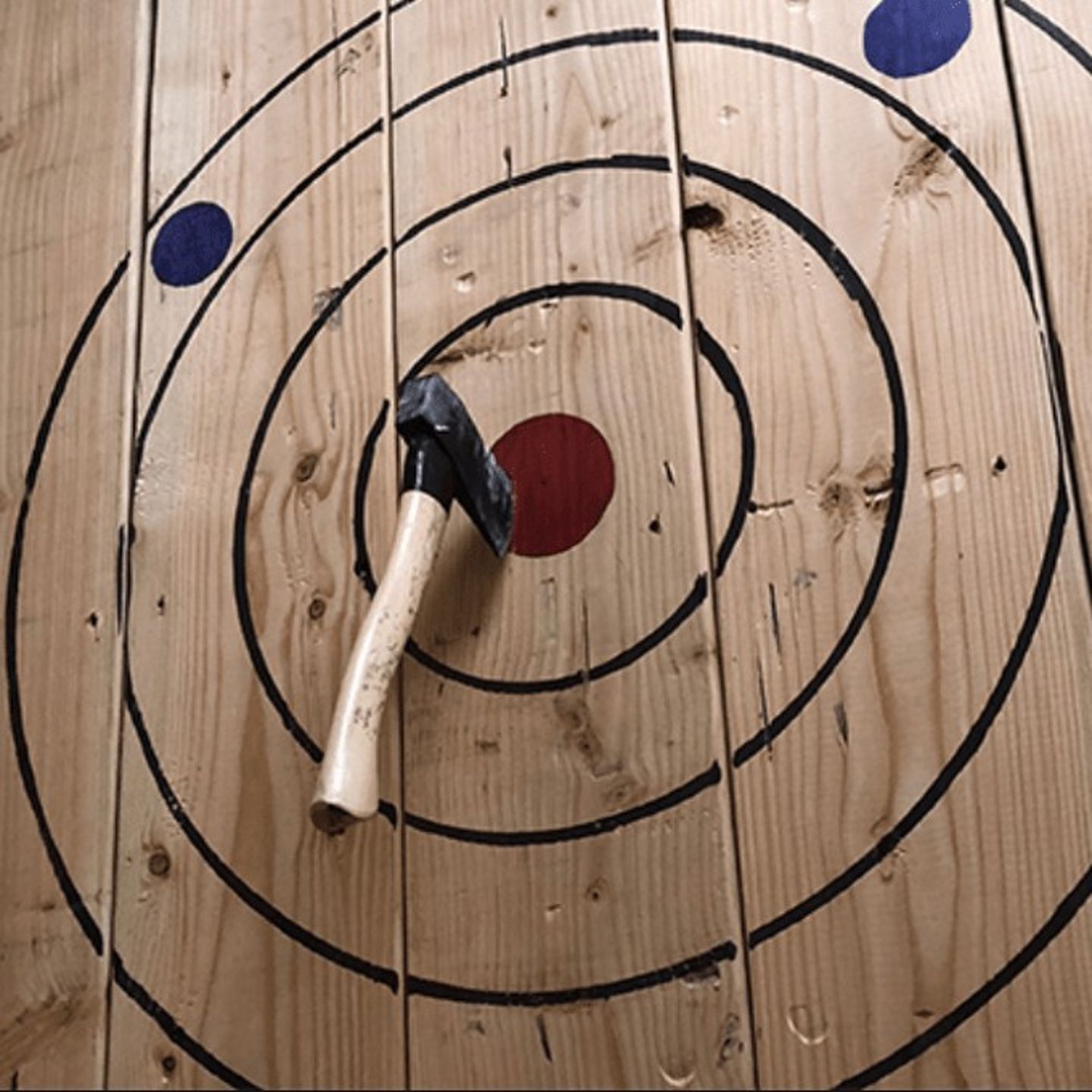 Axe on Bullseye