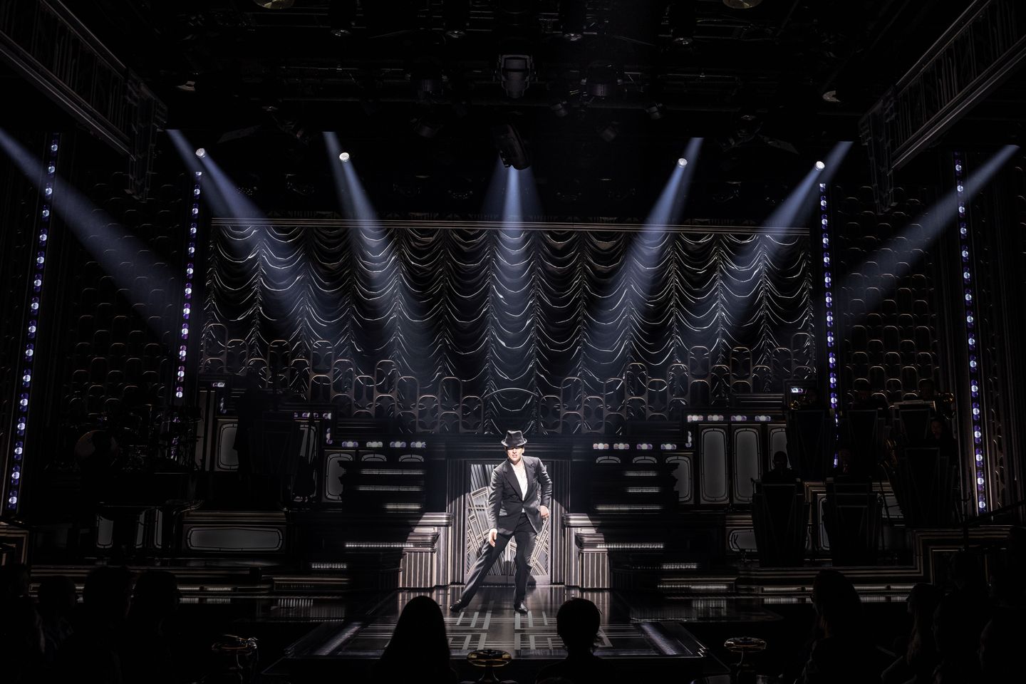 Man performing on stage