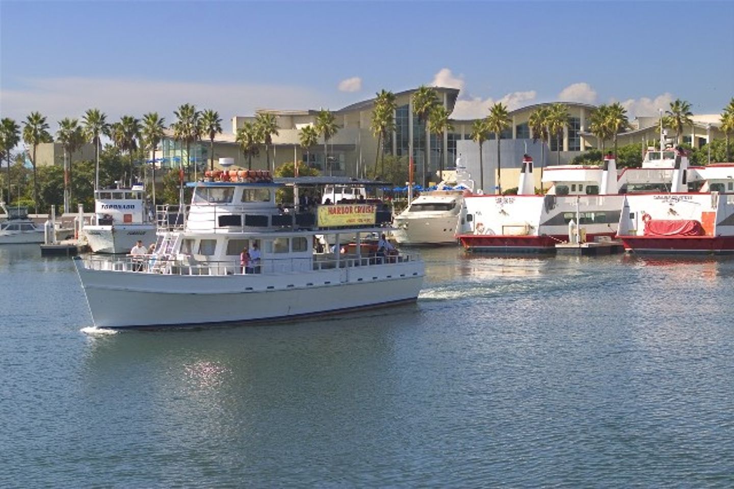 Boat in harbor