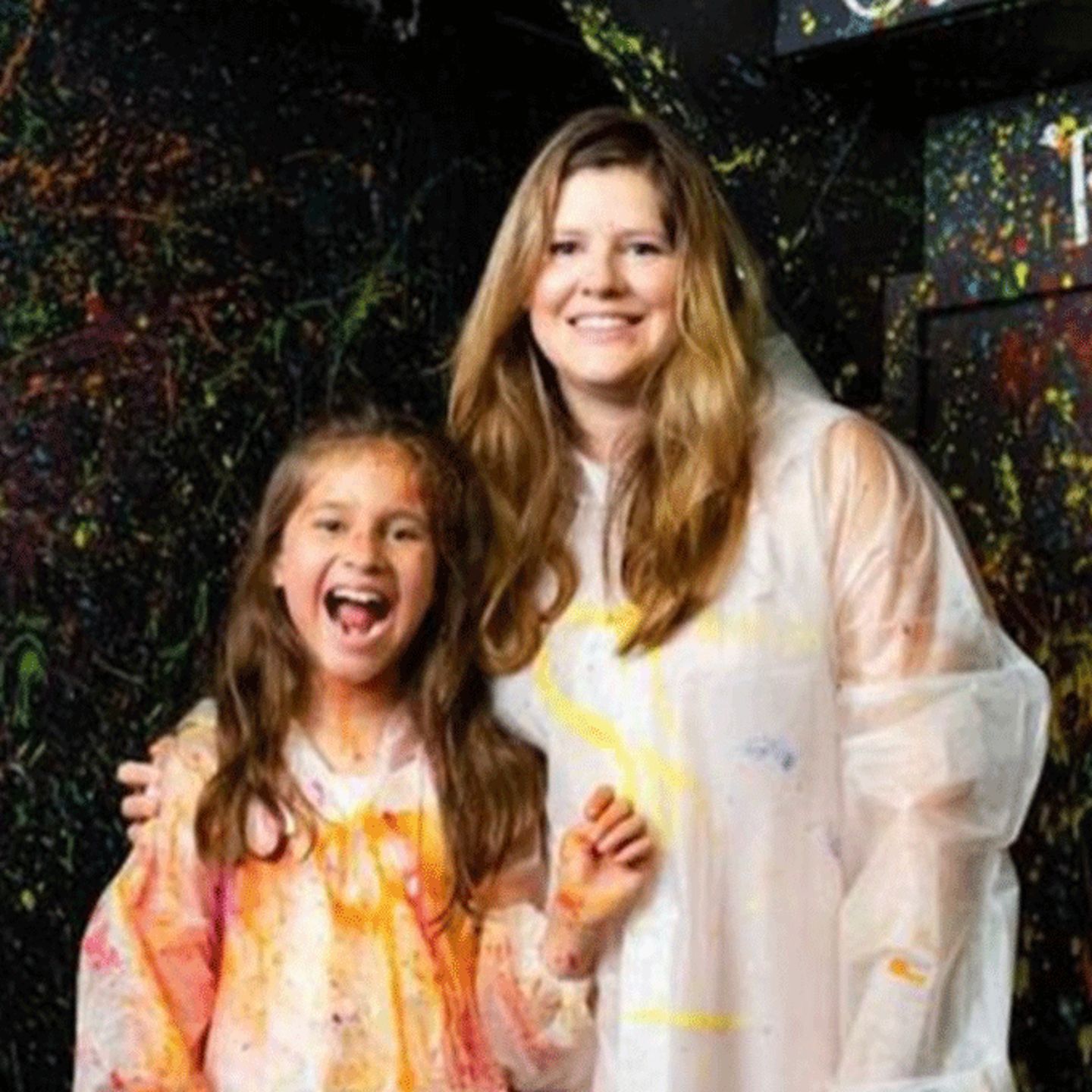 Kids Splatter Painting