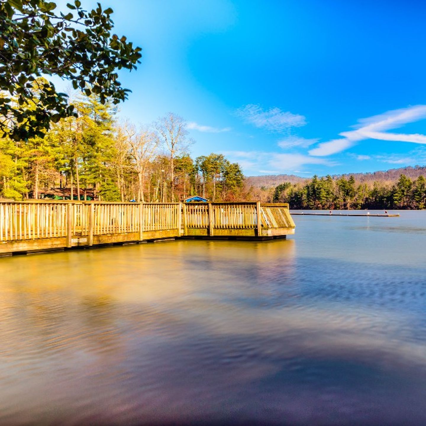 Dock on Lake Julian