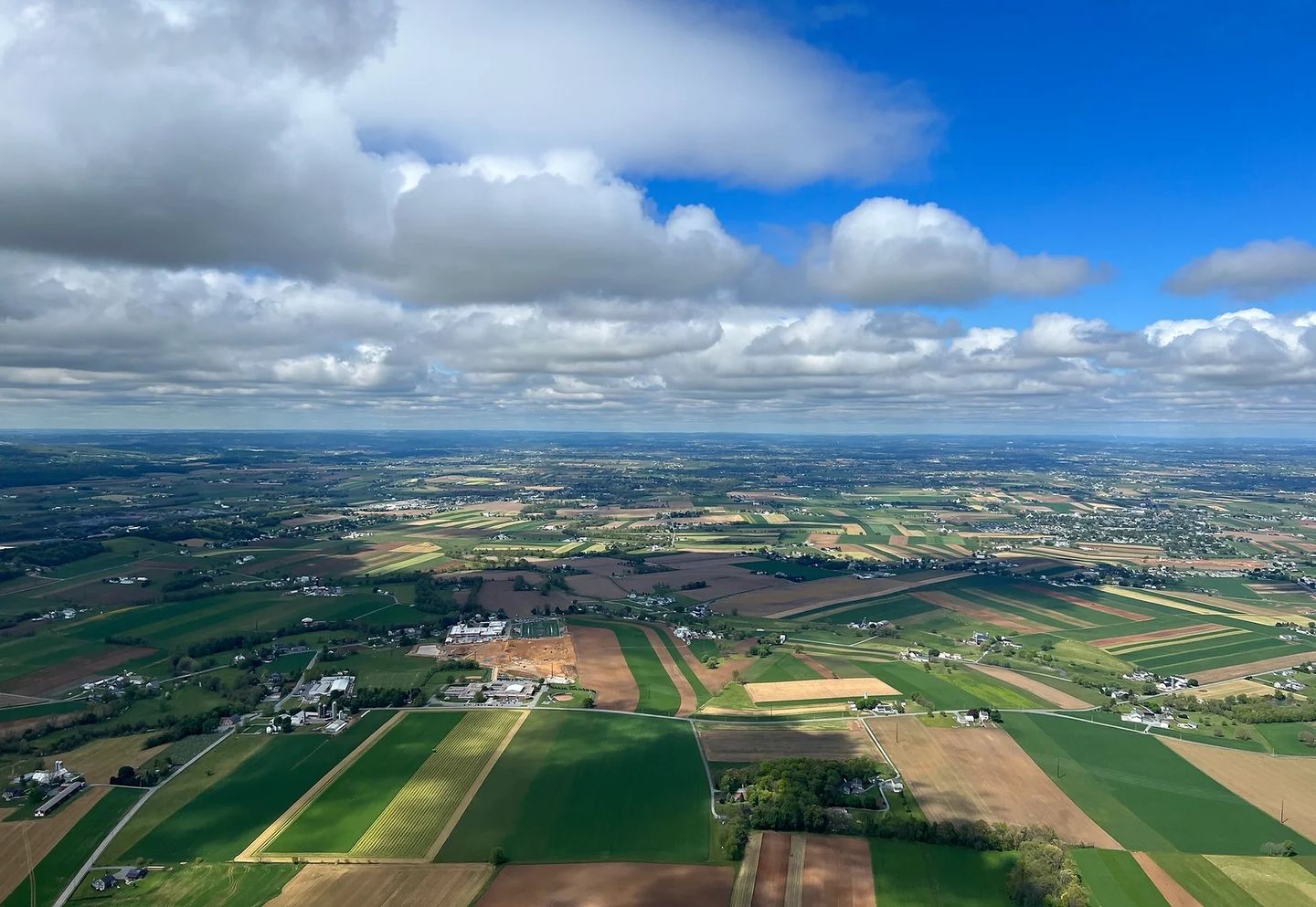 Views from helicopter