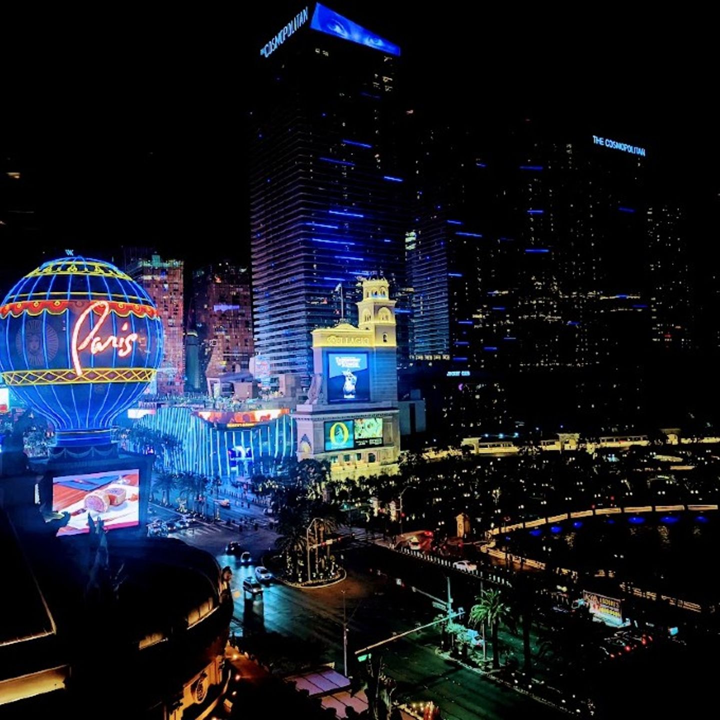 Las Vegas at night