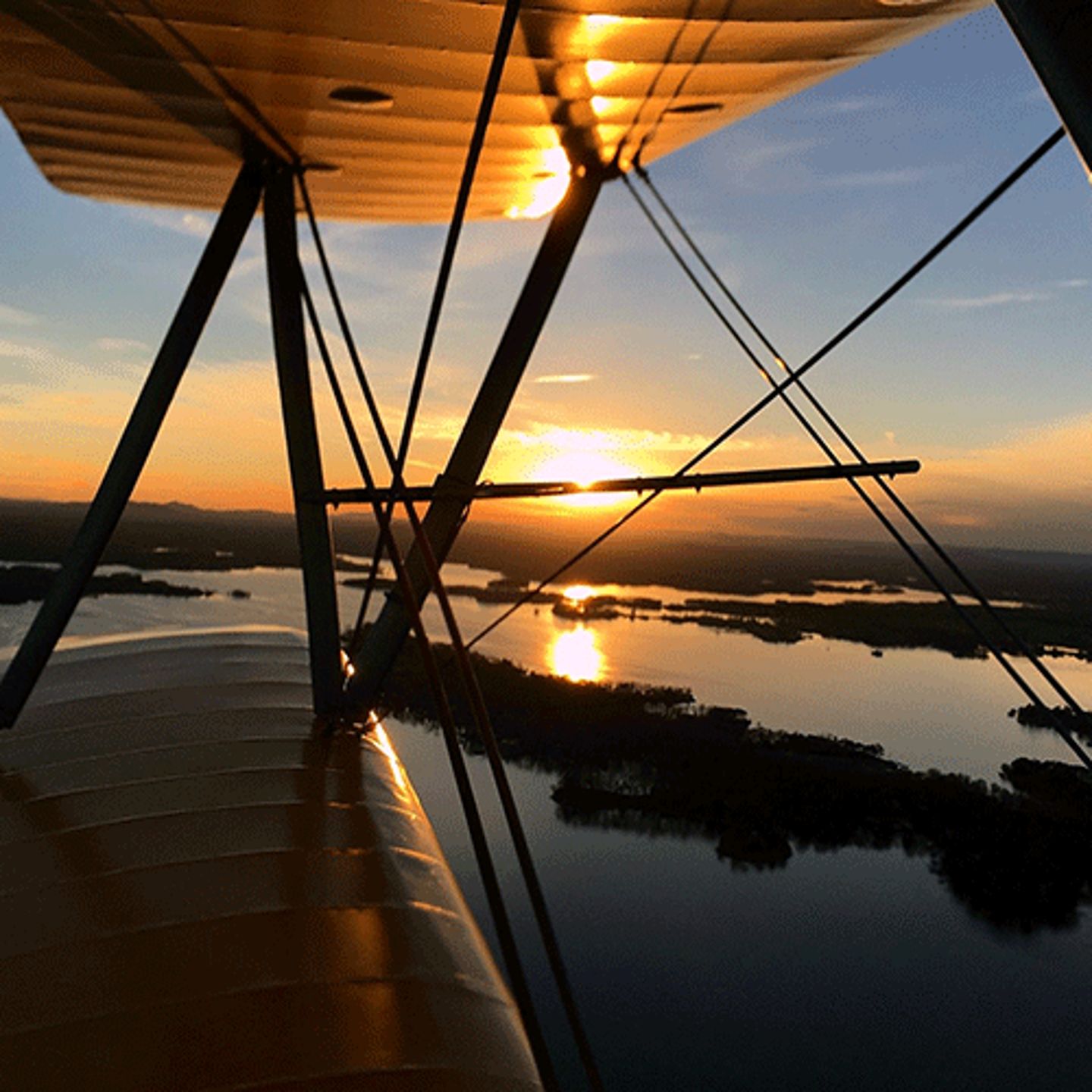 North Carolina Biplane Ride