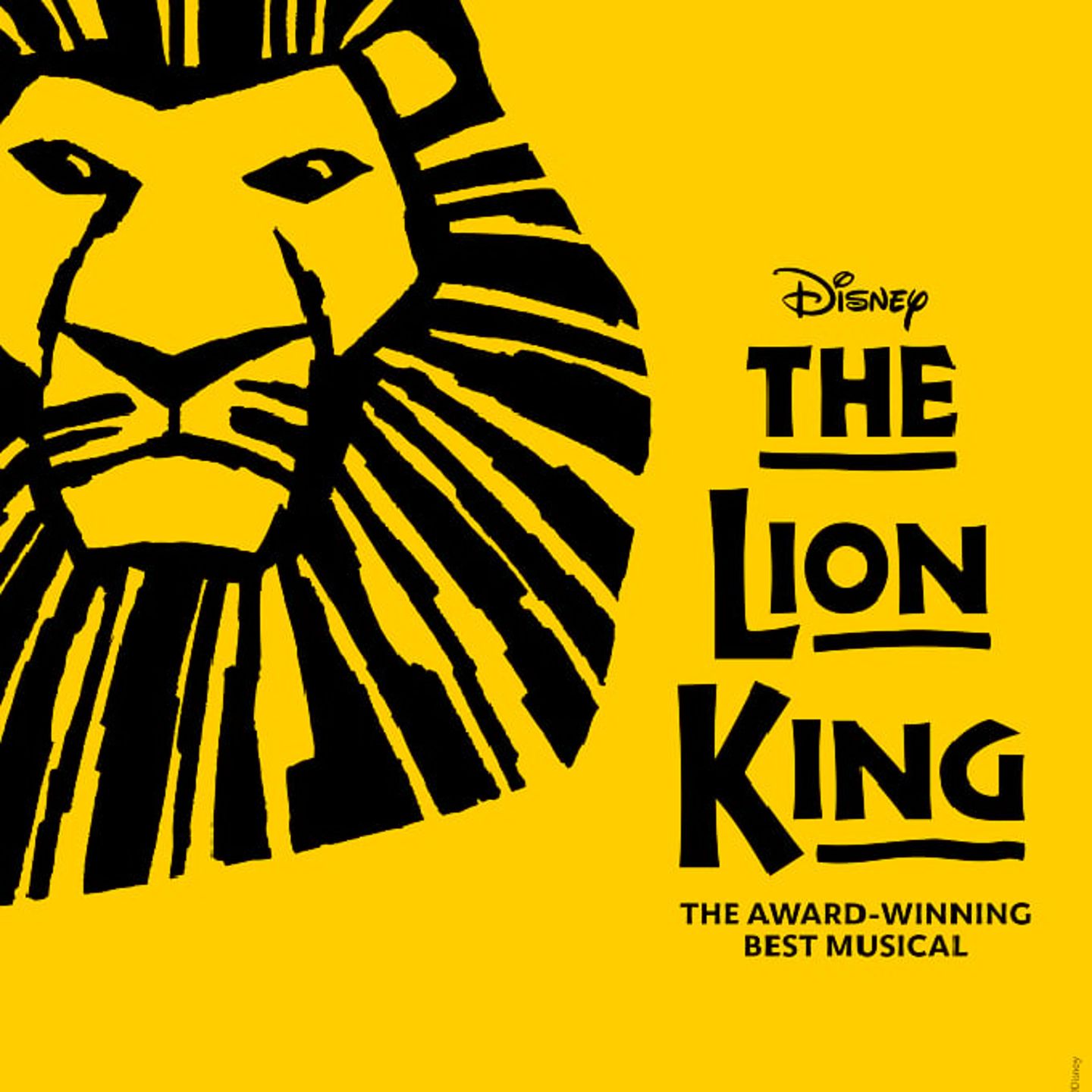 THE LION KING on Broadway Poster