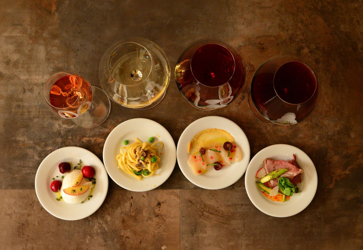 Wine and food pairings