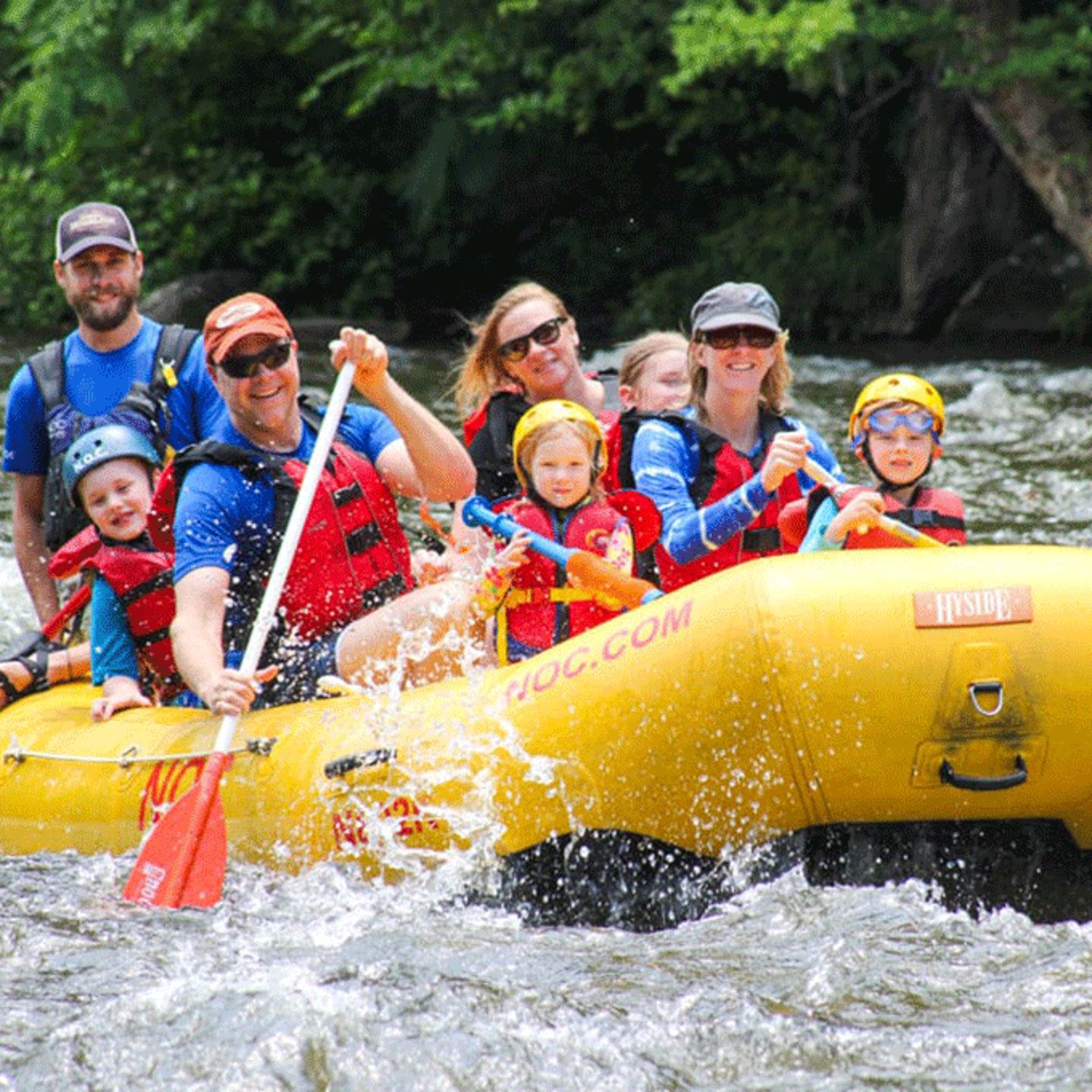 Lower Pigeon Rafting