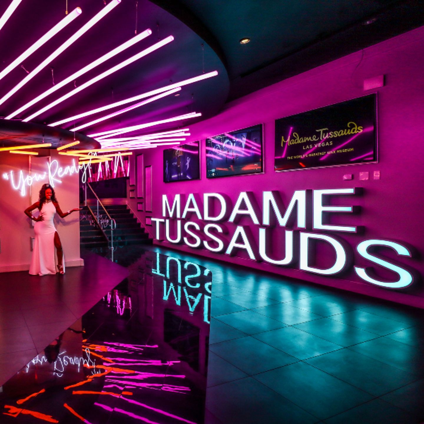 Madame Tussauds lobby