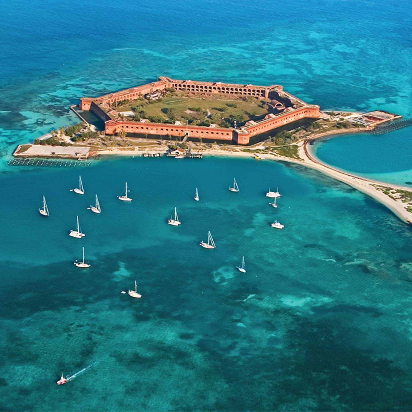 See Key Largo From the Air