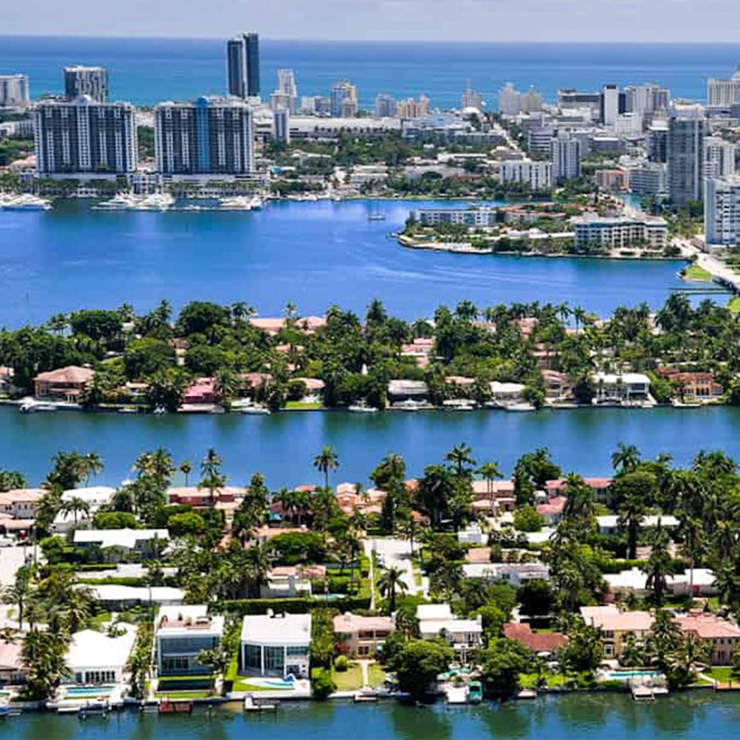 Fly Over Miami Beach 