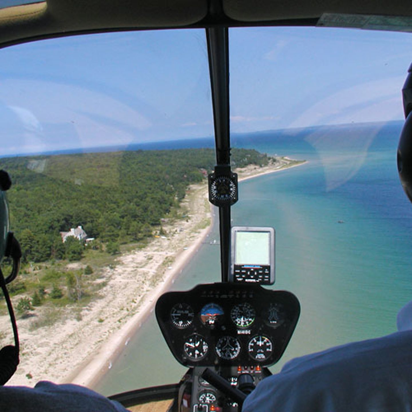Helicopter Tour of Detroit Area