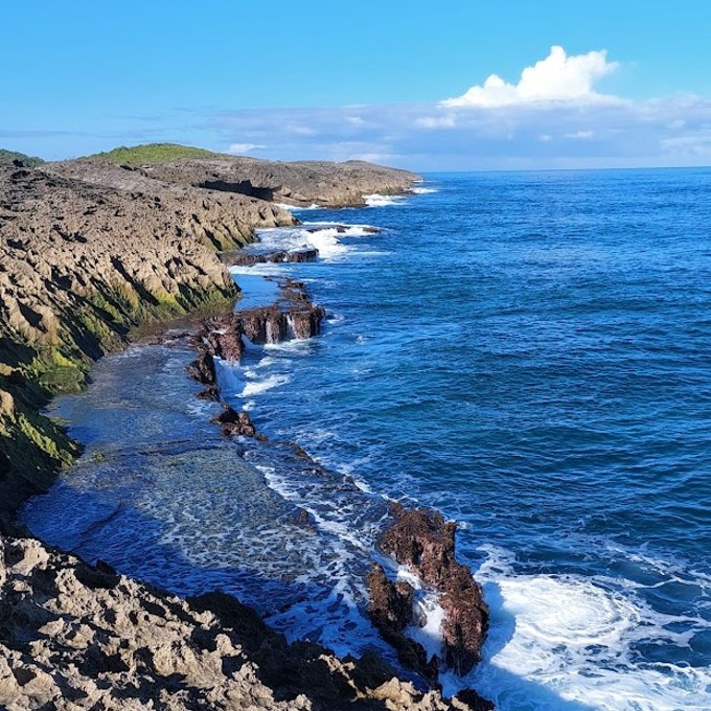 Rock Formation with Ocean