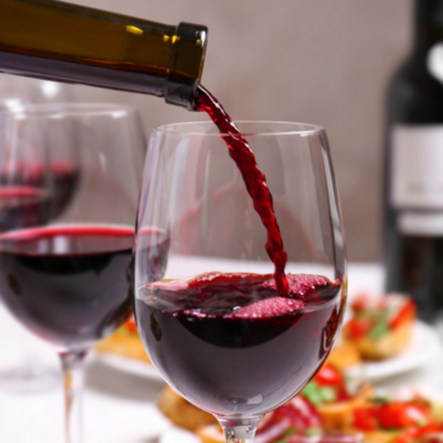 Wine with food