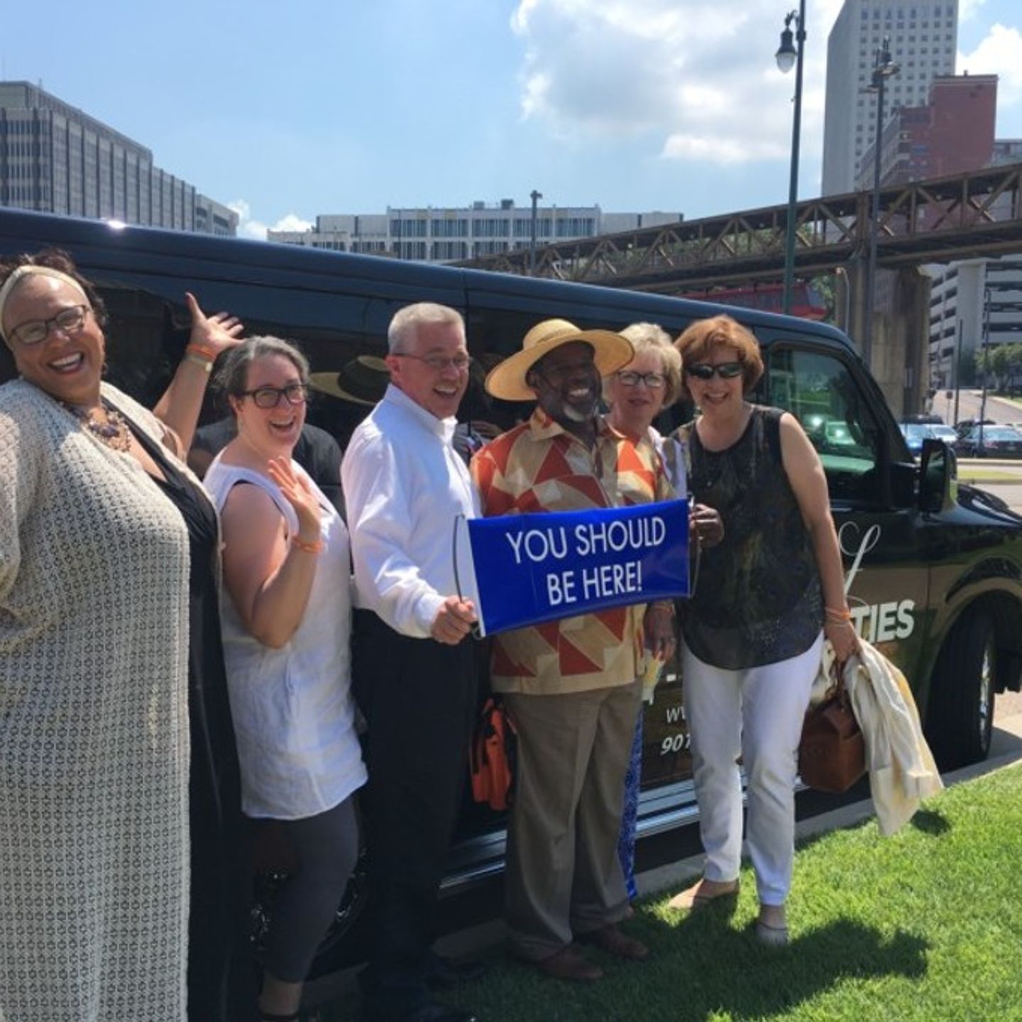 Group on Tour in Memphis