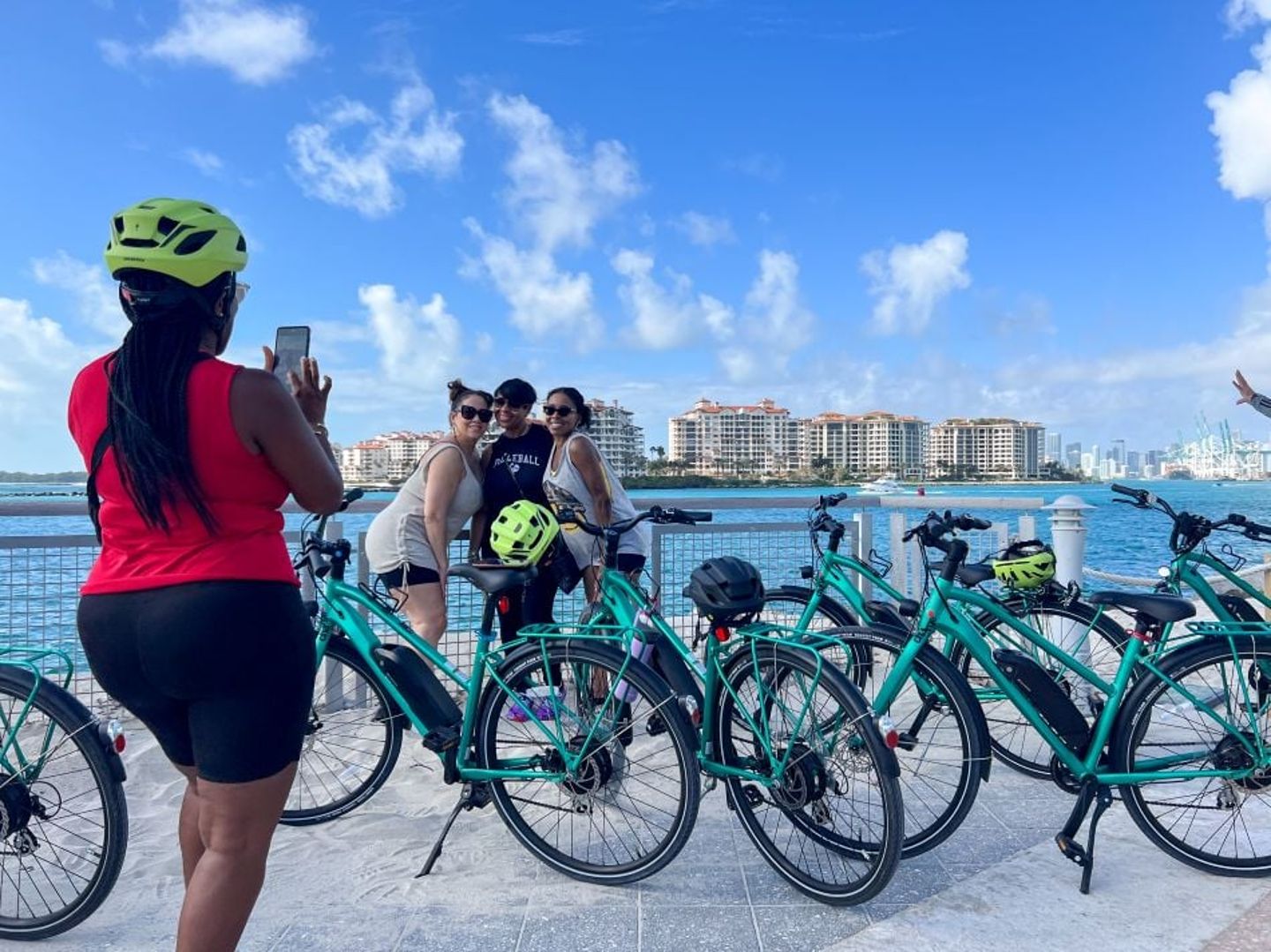 selfies with ebikes