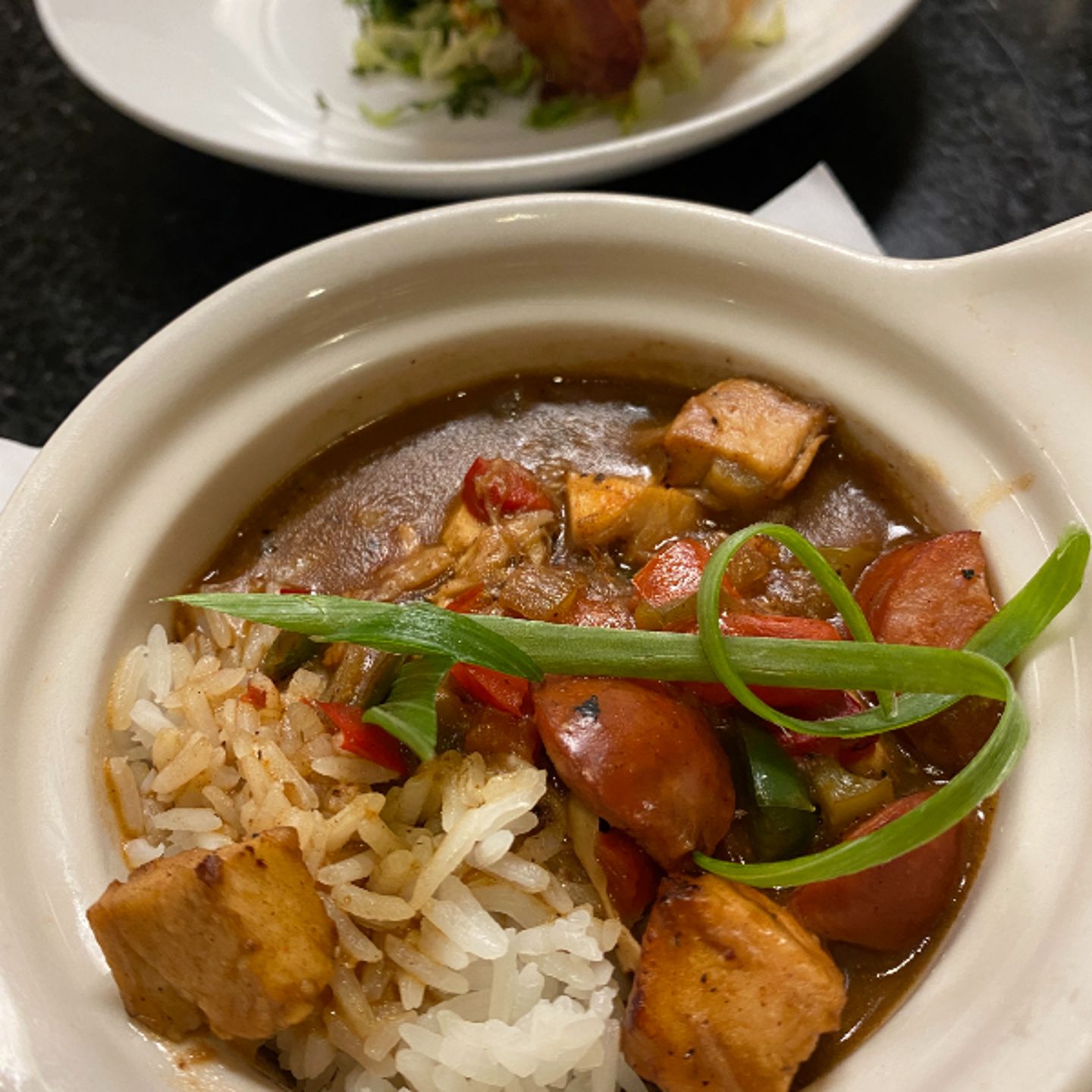 Rice and potato dish