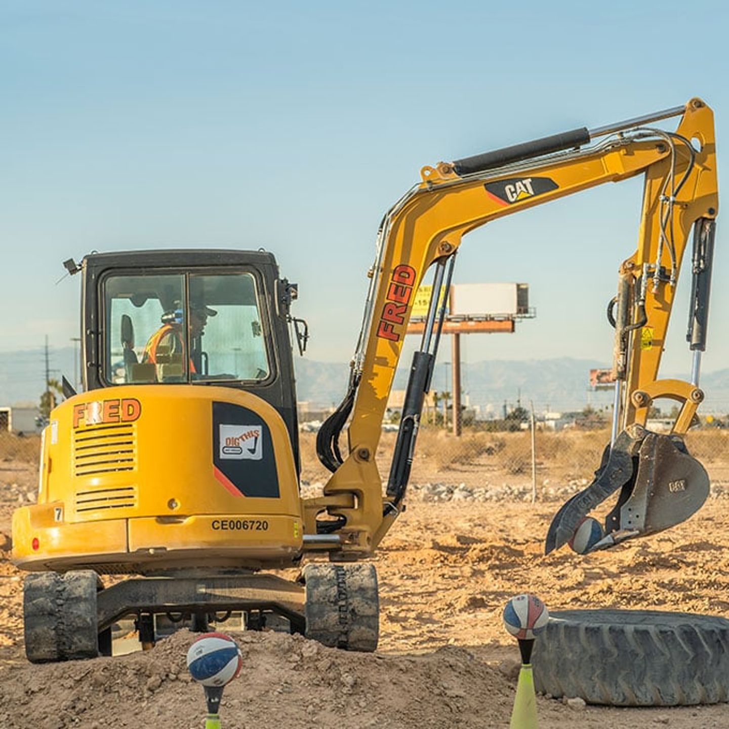 Mini Excavator Experience in Las Vegas