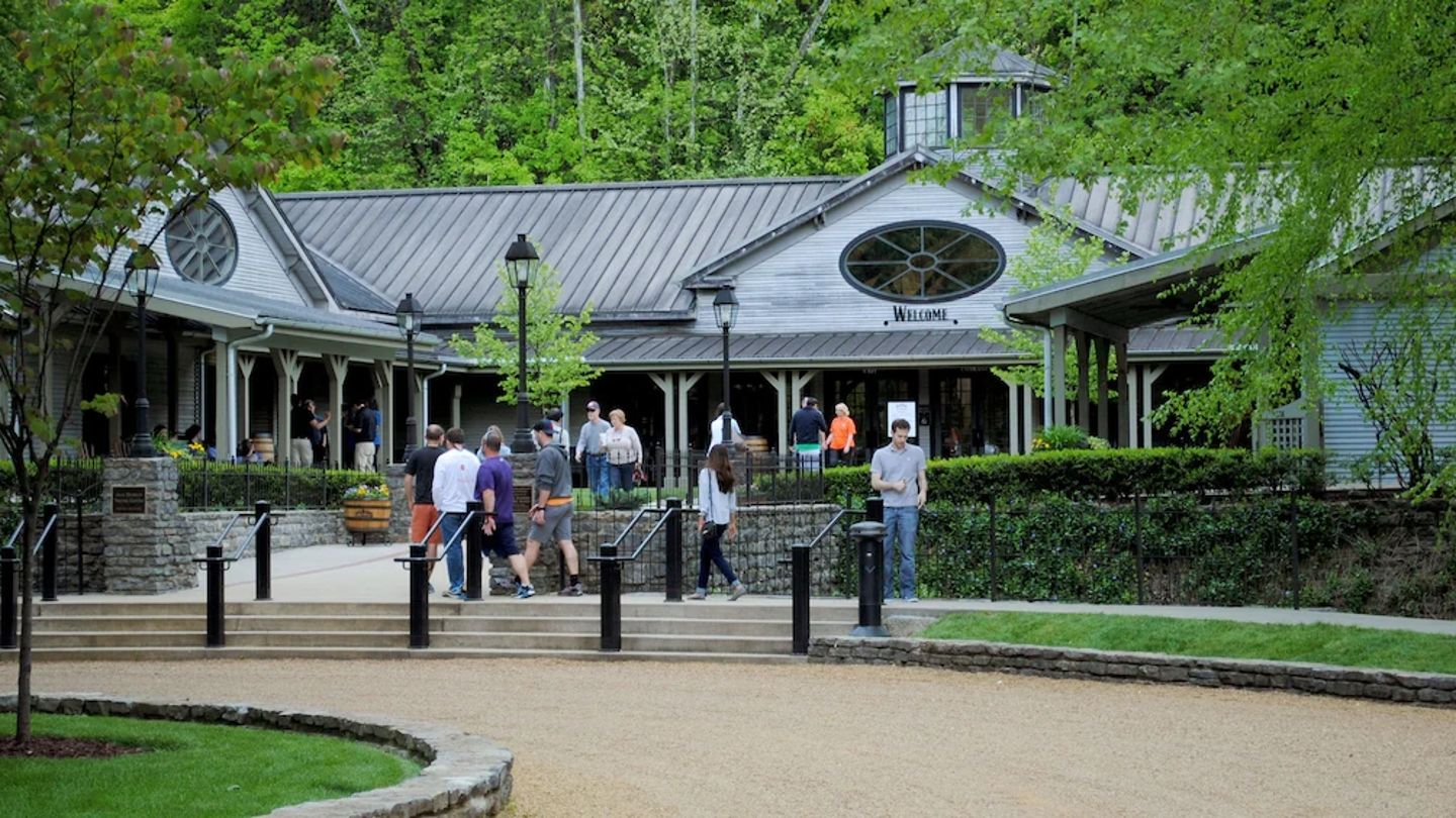 Outside distillery