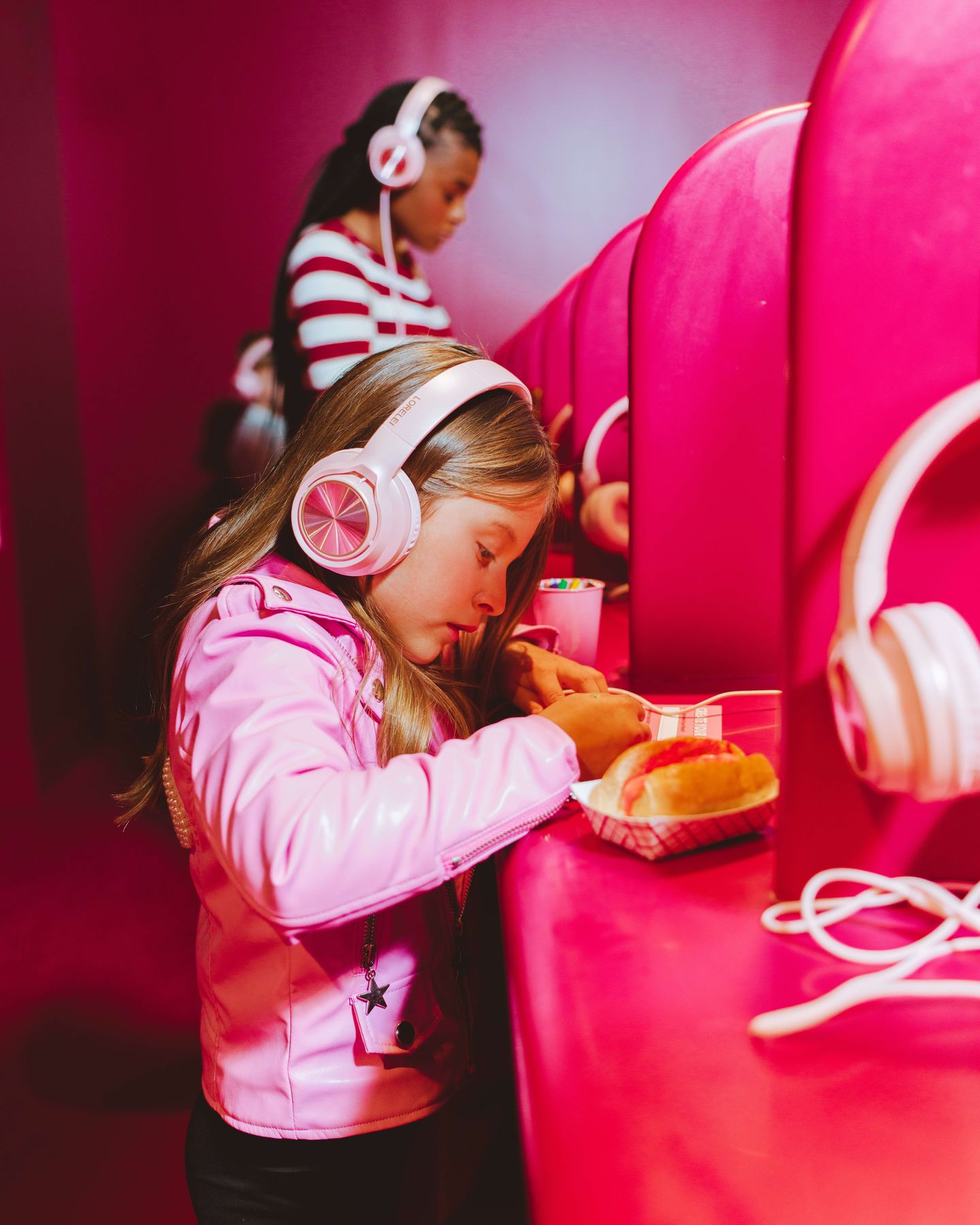 Girls with Headphones