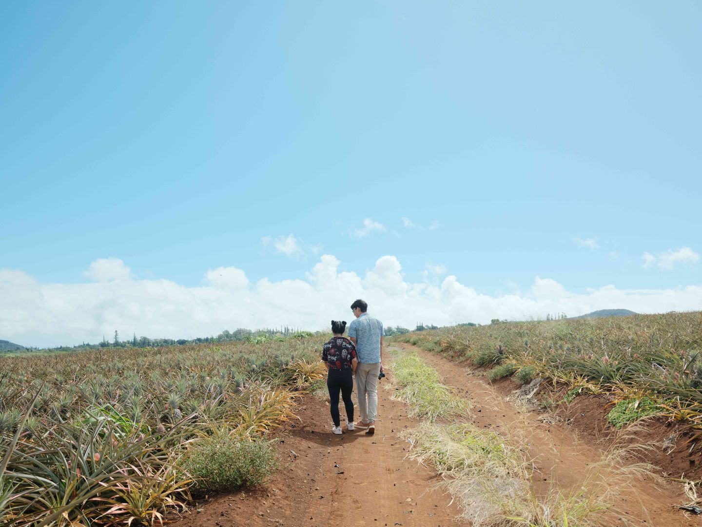 Couple on farm