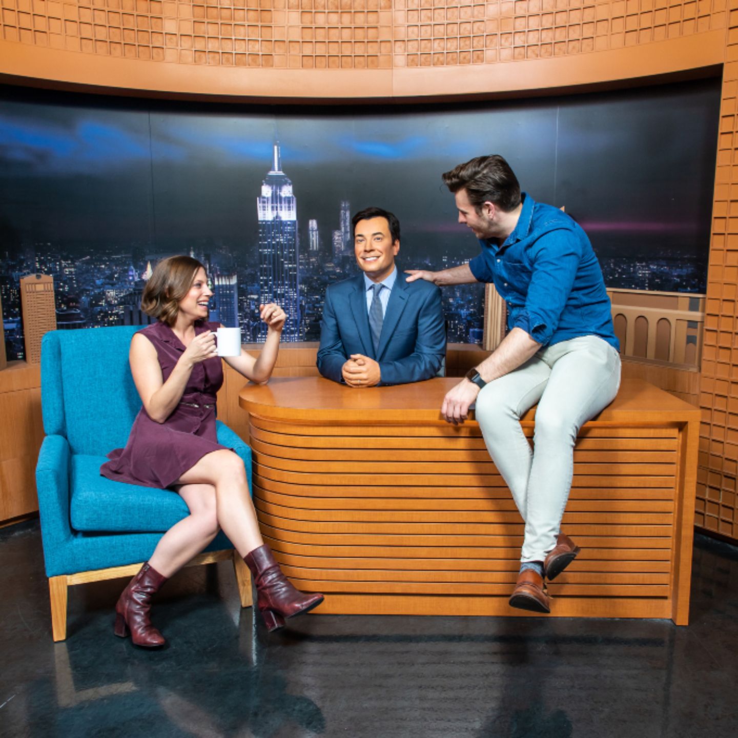 Jimmy Fallon set