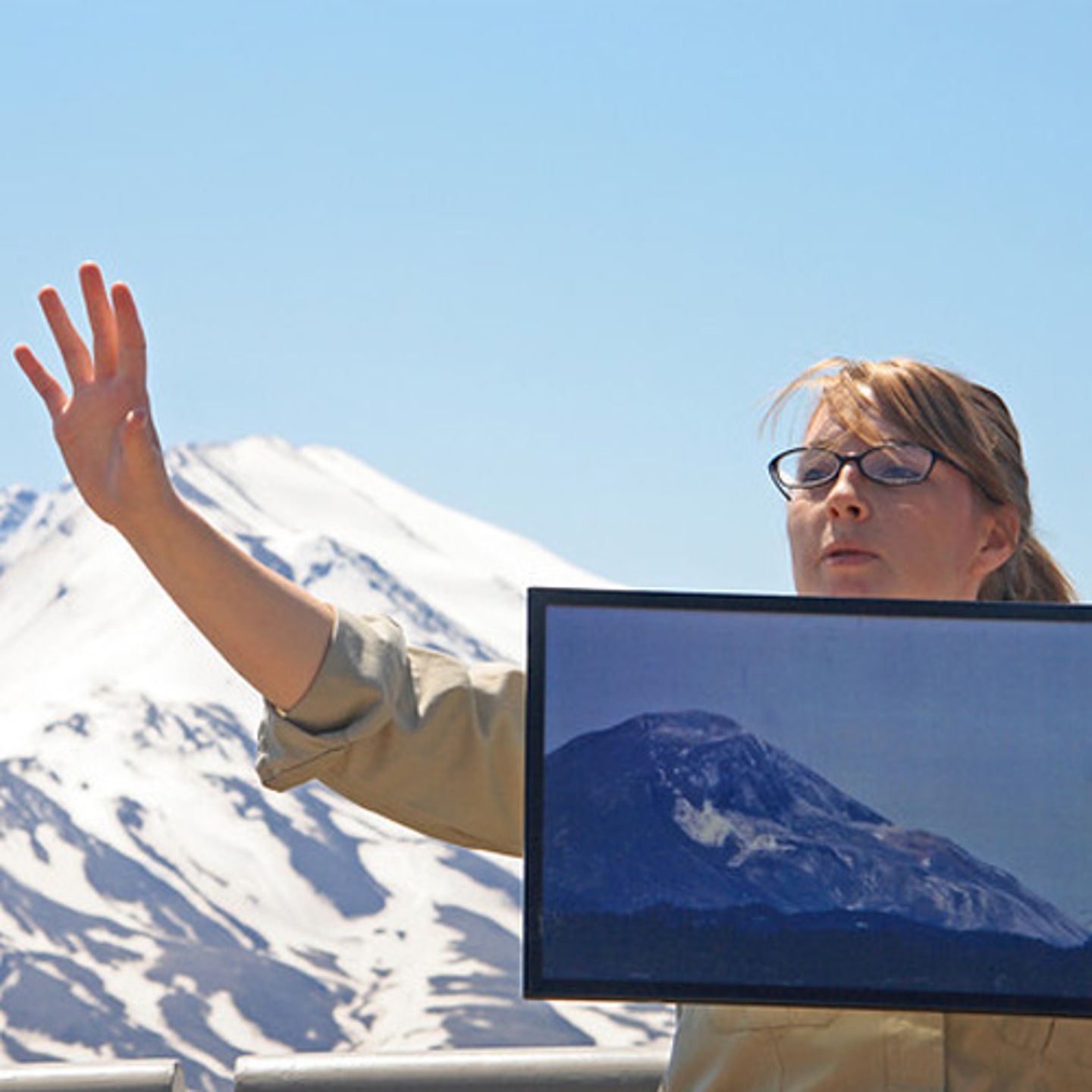 Comparing Mt. St Helens in Seattle