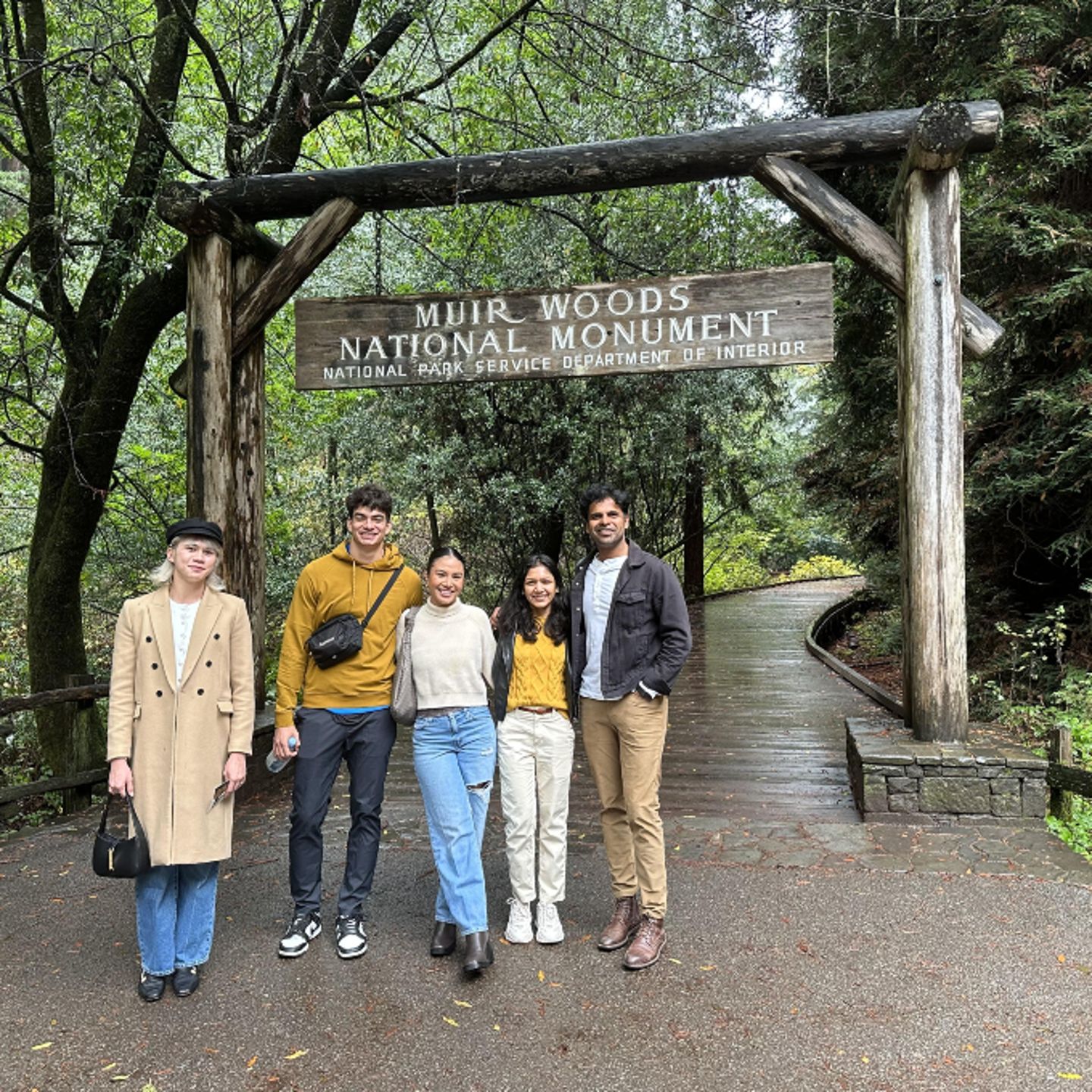Group on tour