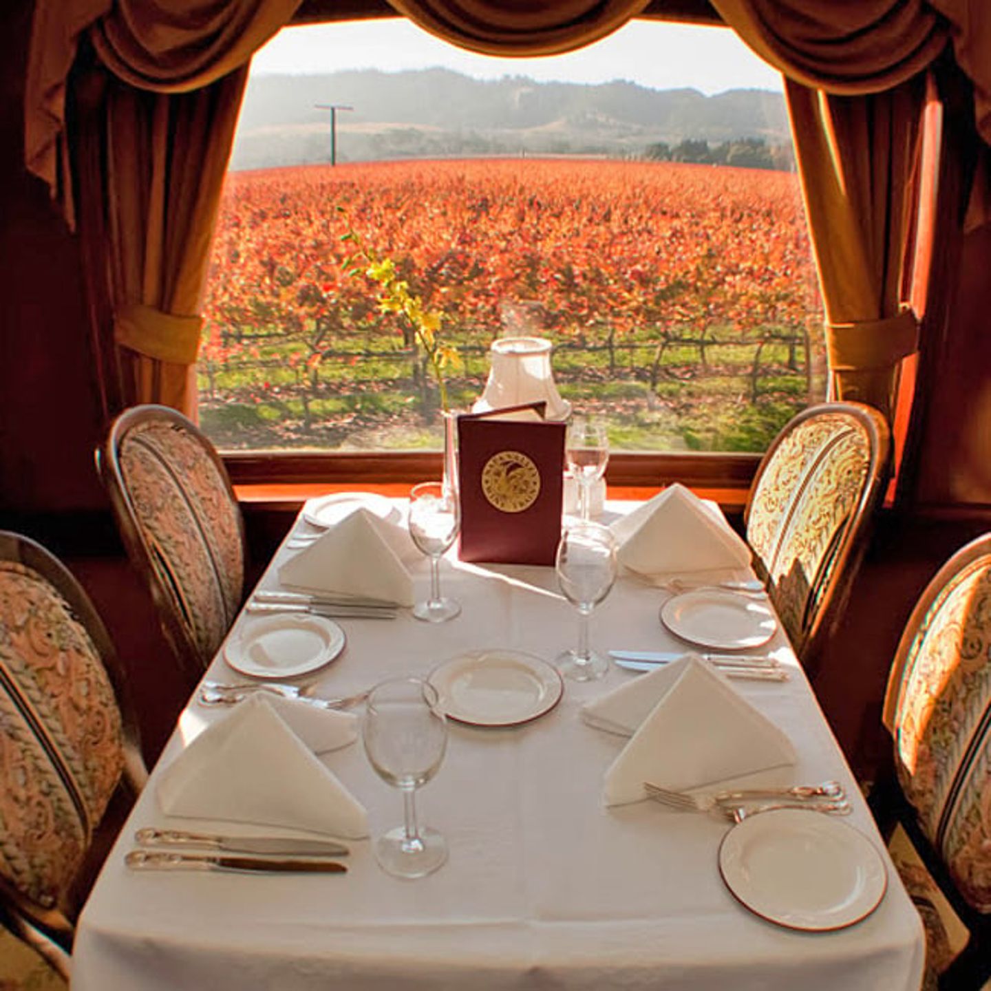 Dinner Train through Napa Valley