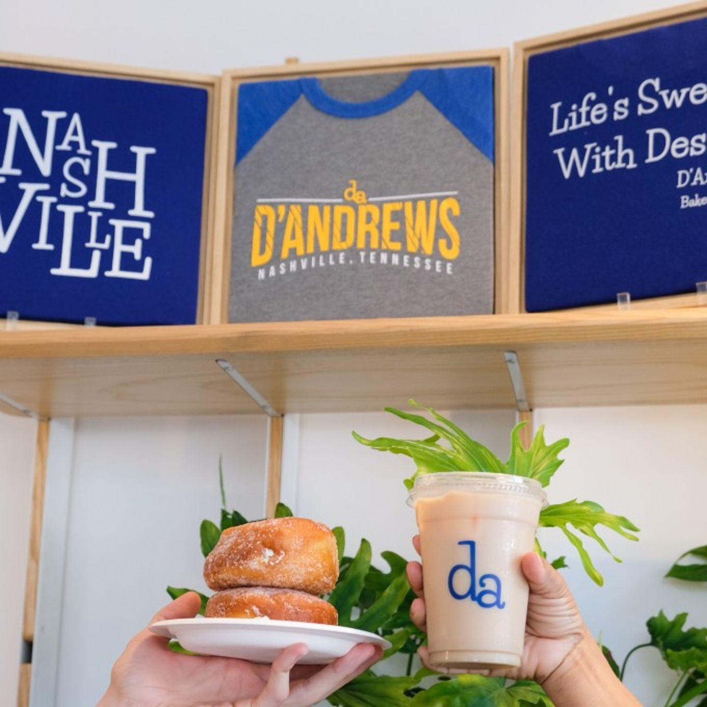 Donuts and Coffee at D'Andrews Shop