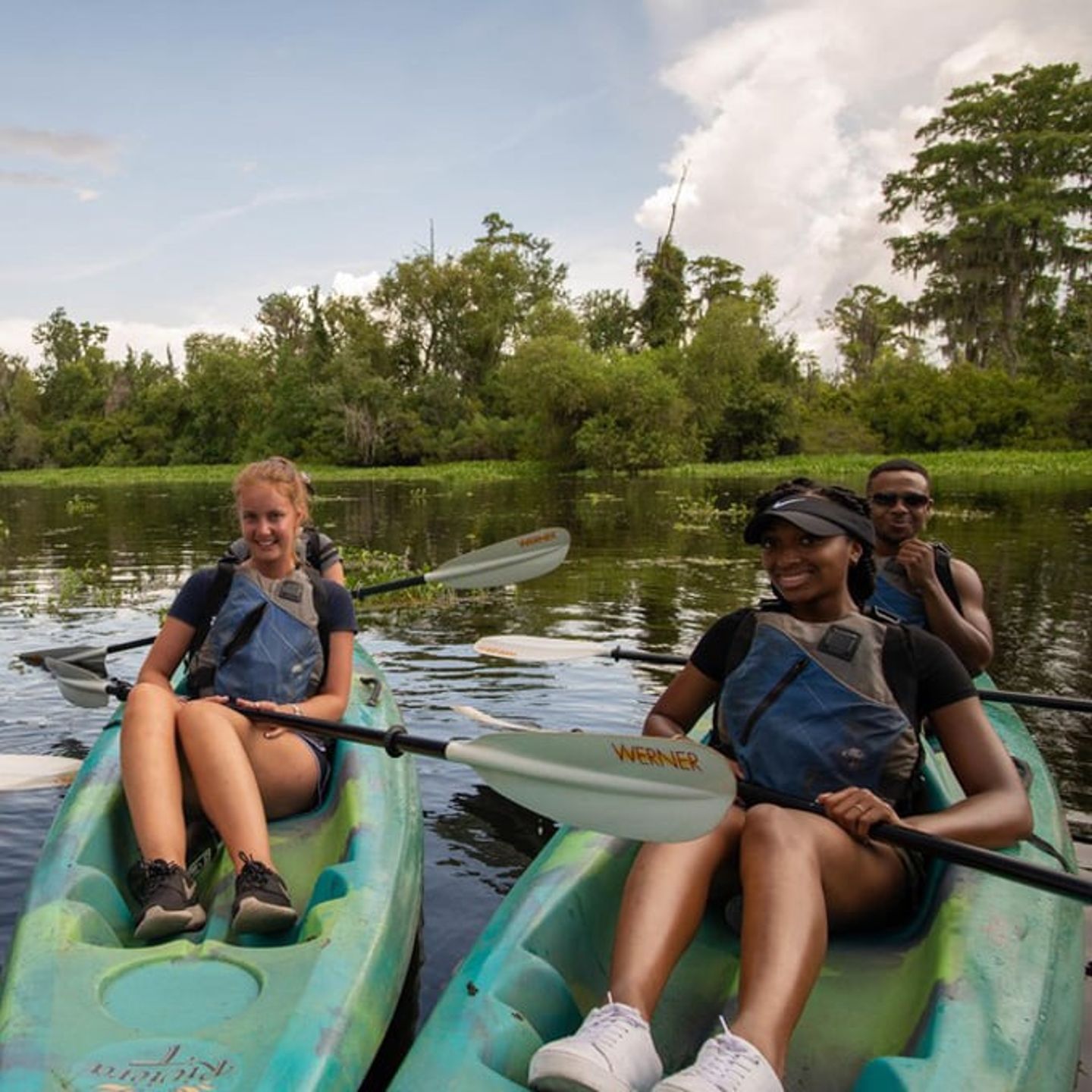 Kayak in Manchac Swamp