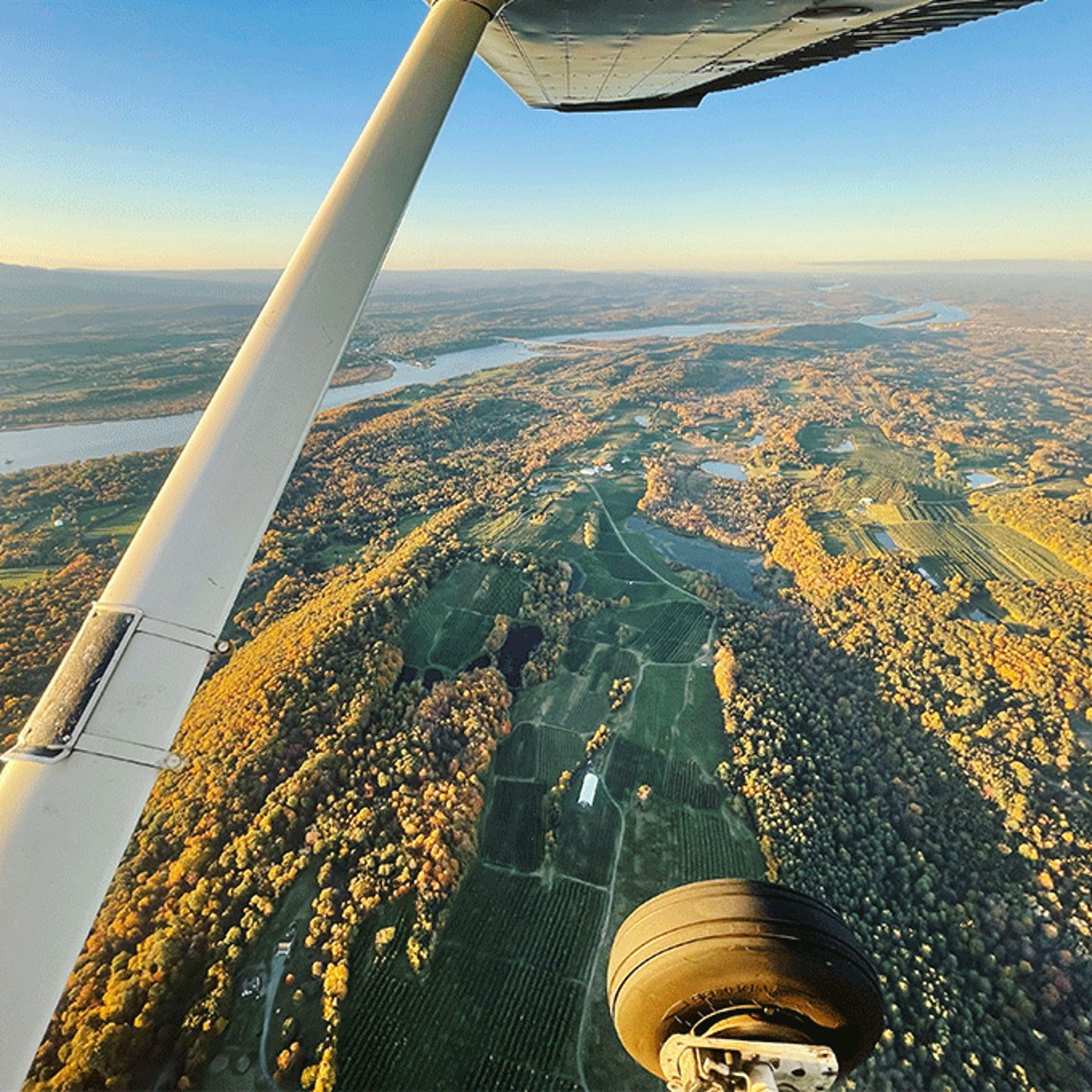 Scenic NY Flight