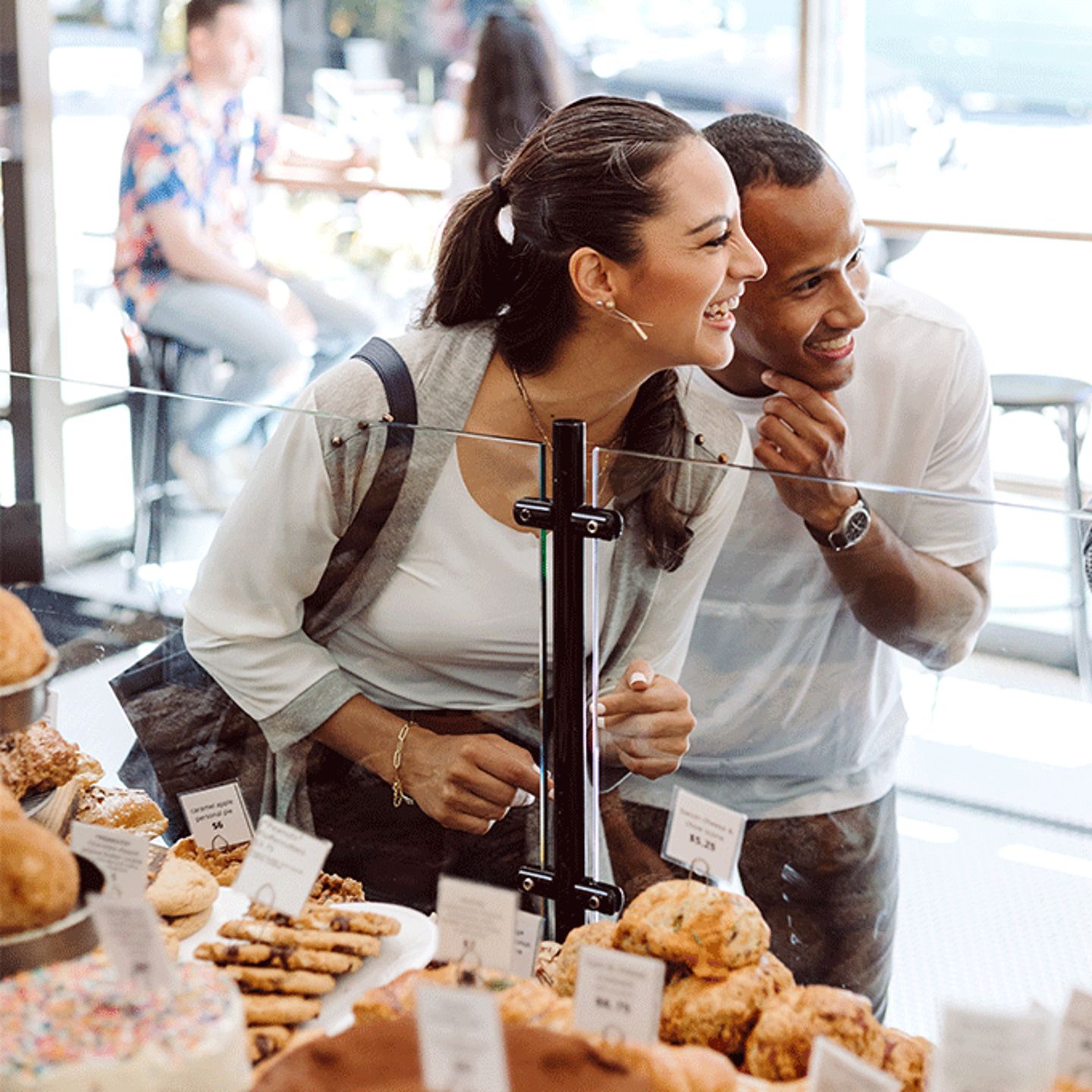 Couple Laughing