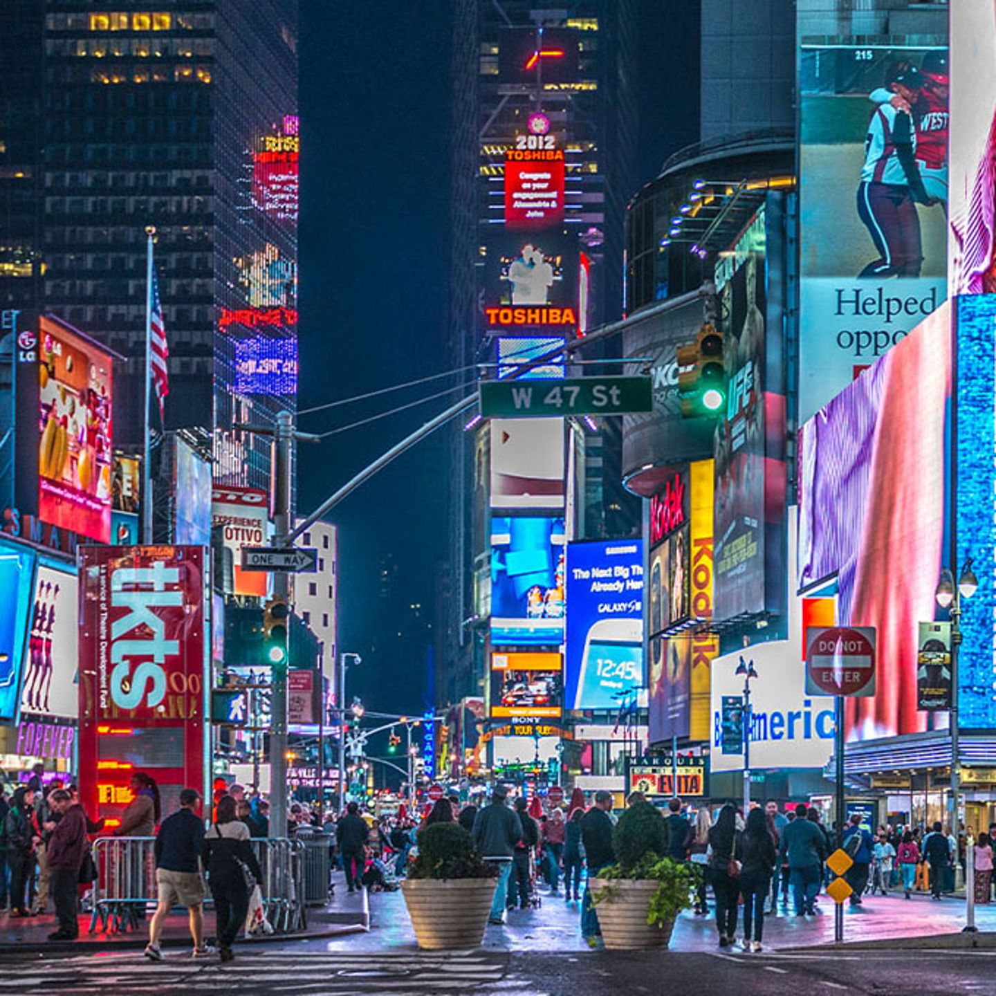 Times Square at Night