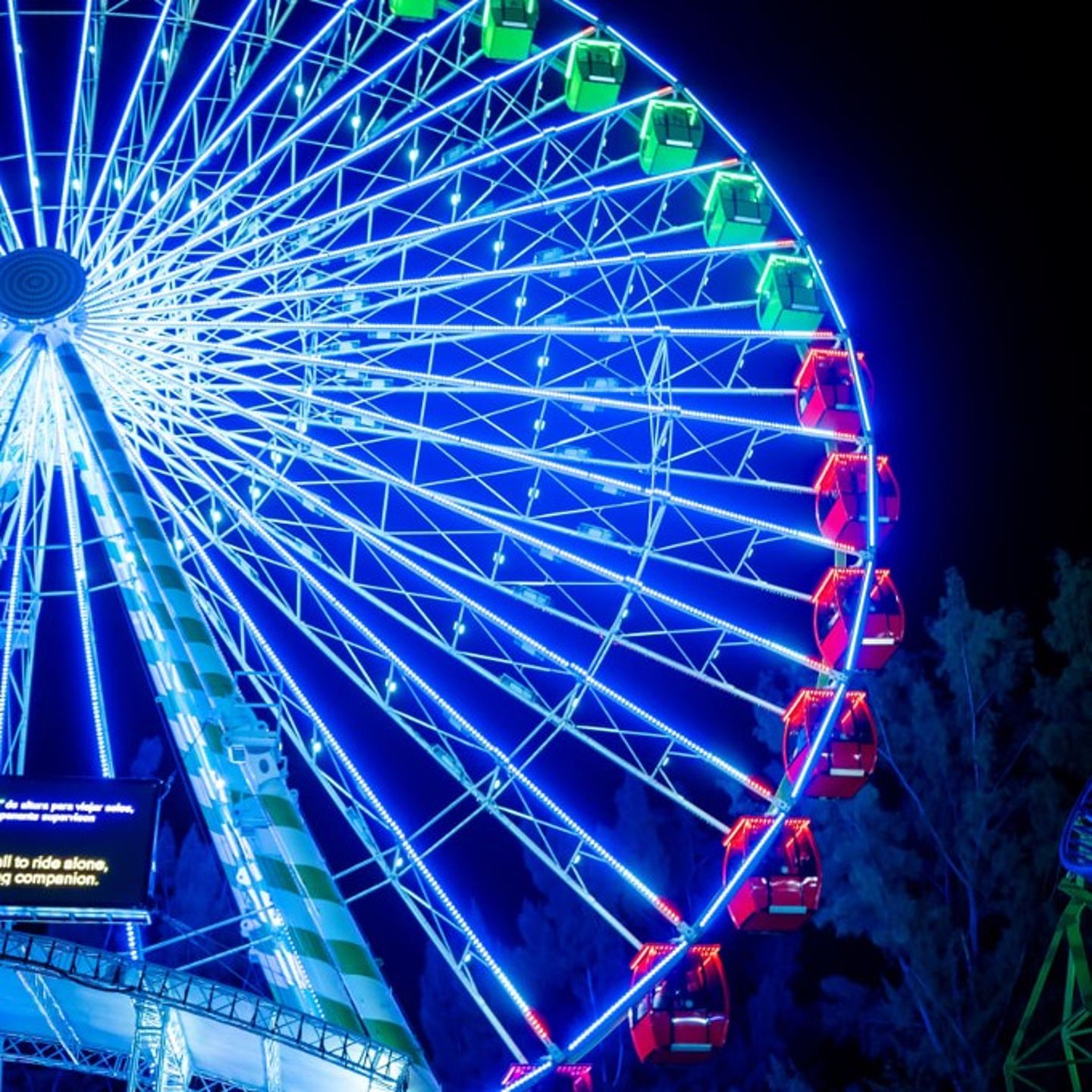 Colorful Ferris Wheel