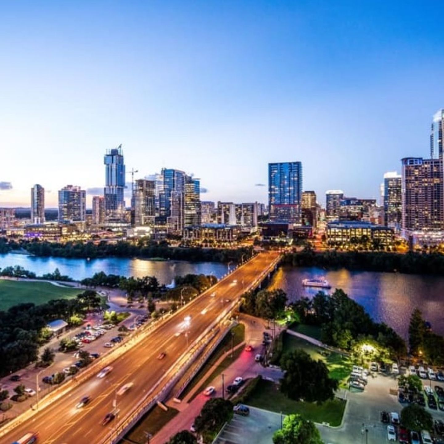Downtown Austin at Night