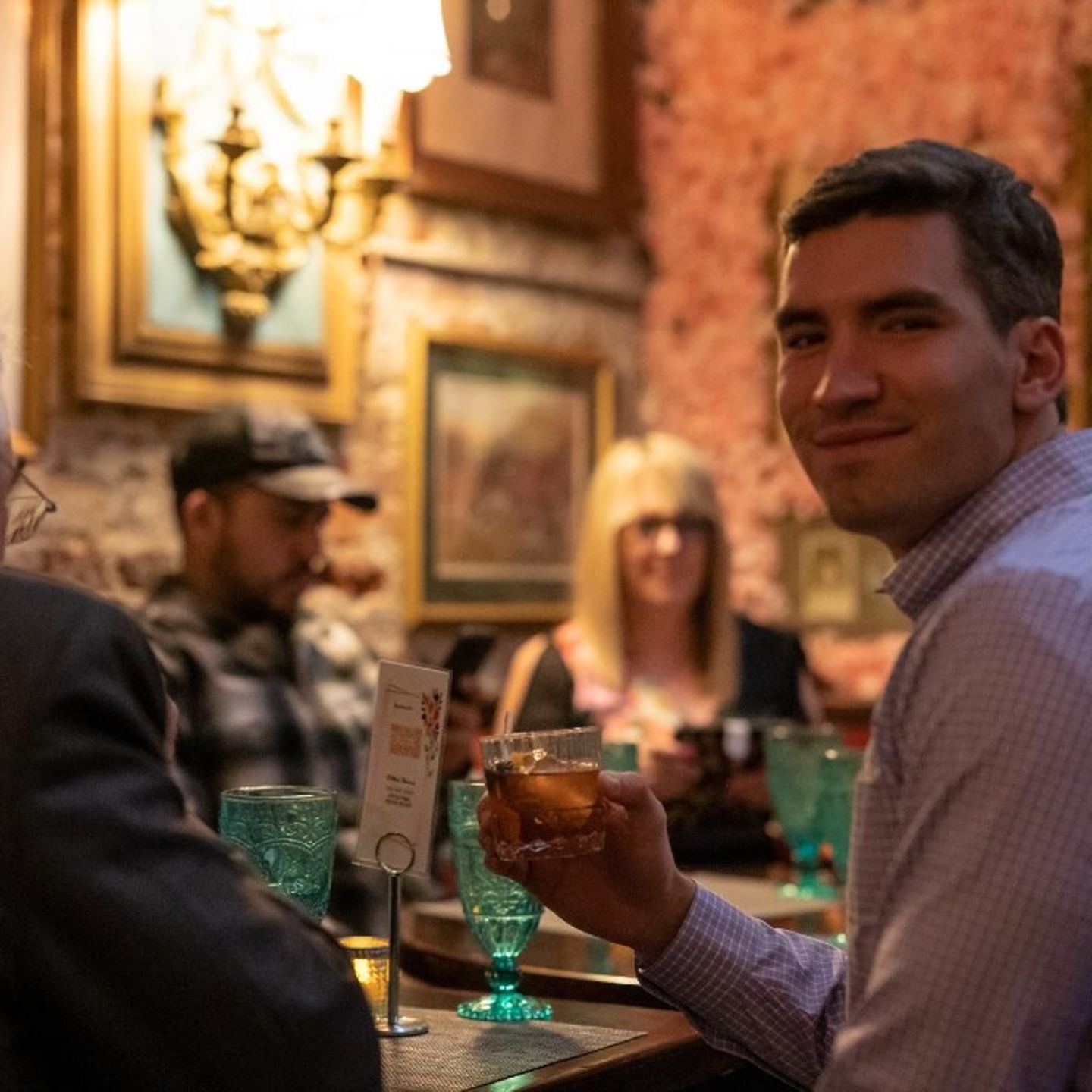 Group at speakeasy