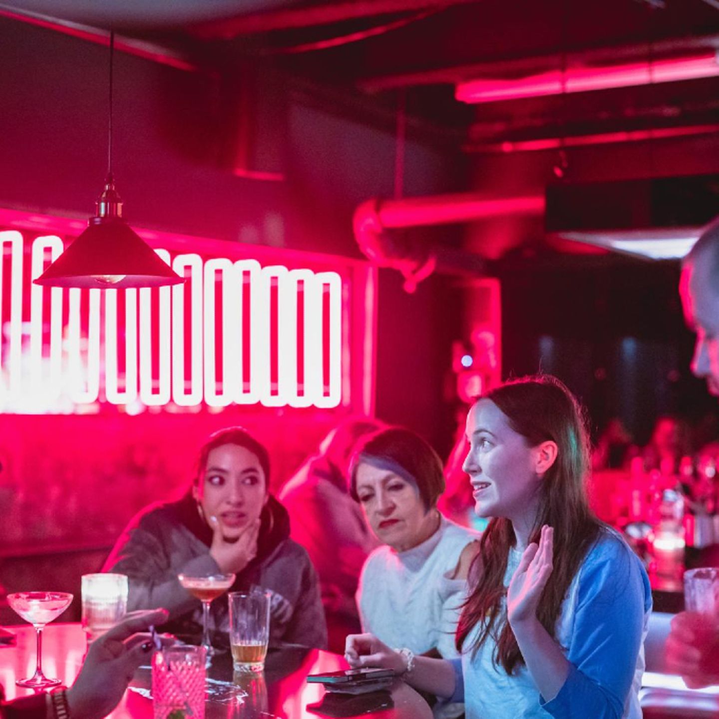 People having drinks