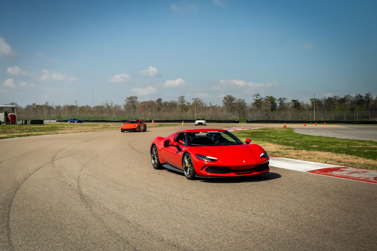 Racing a Ferrari