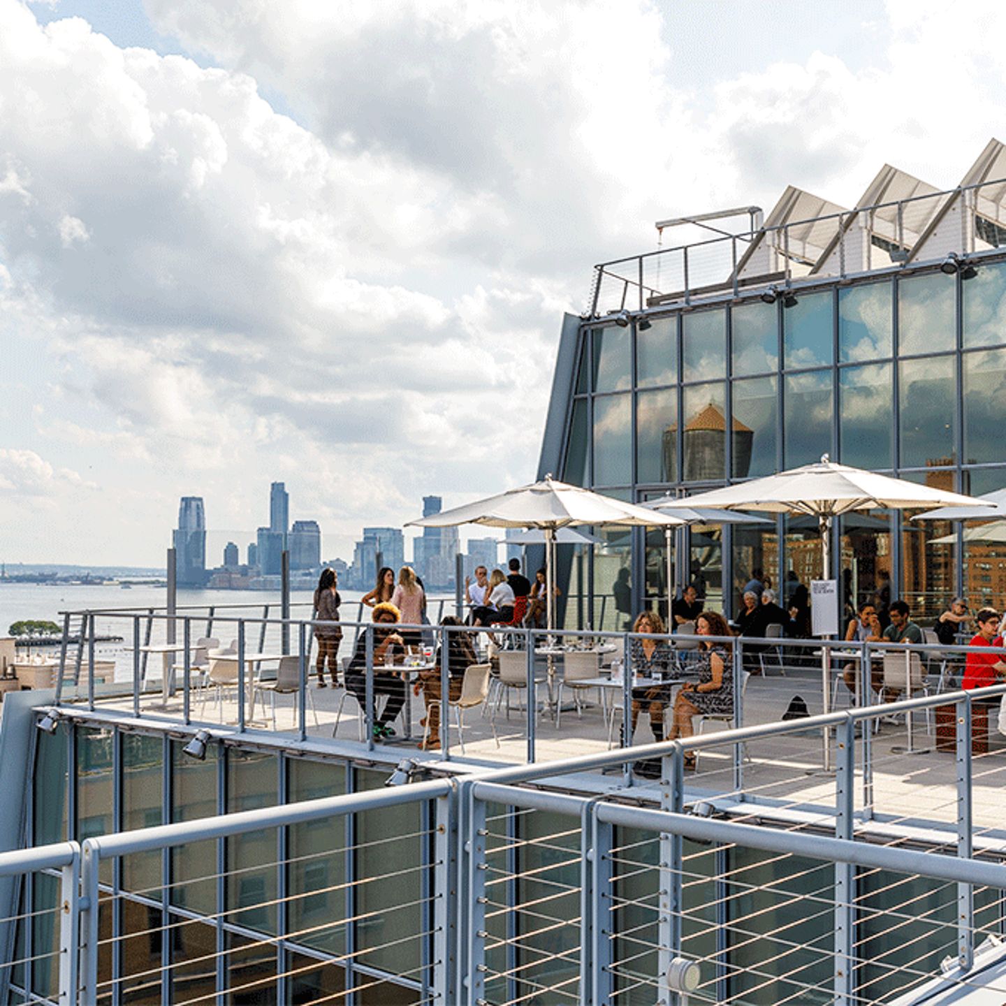 Terrace at Whitney Museum
