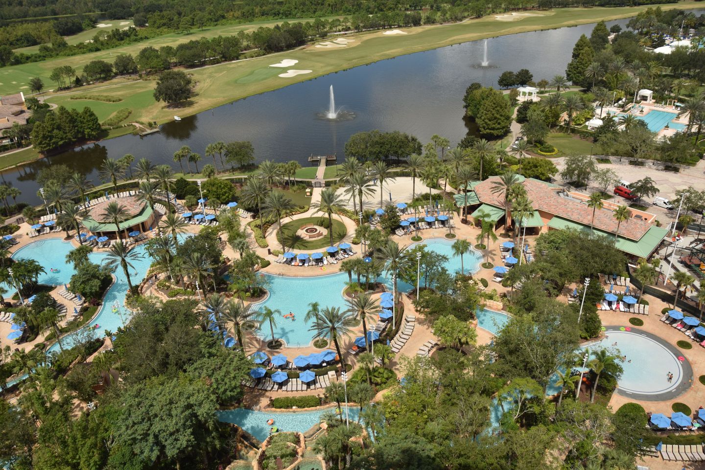 Pool area
