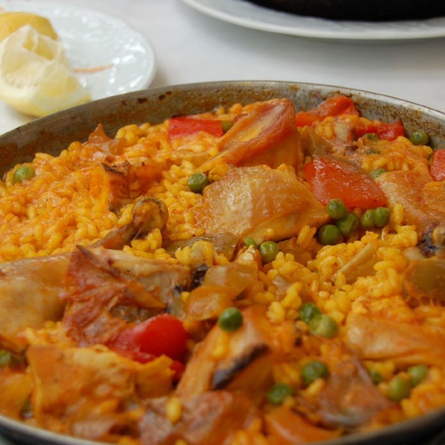Paella up close