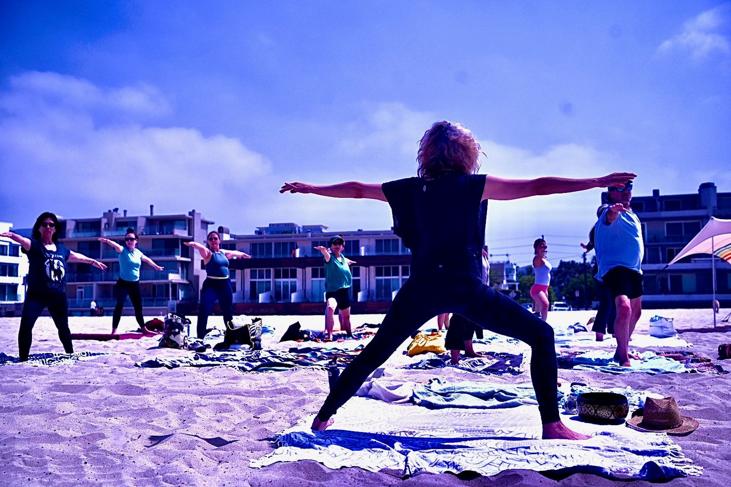 Warrior pose