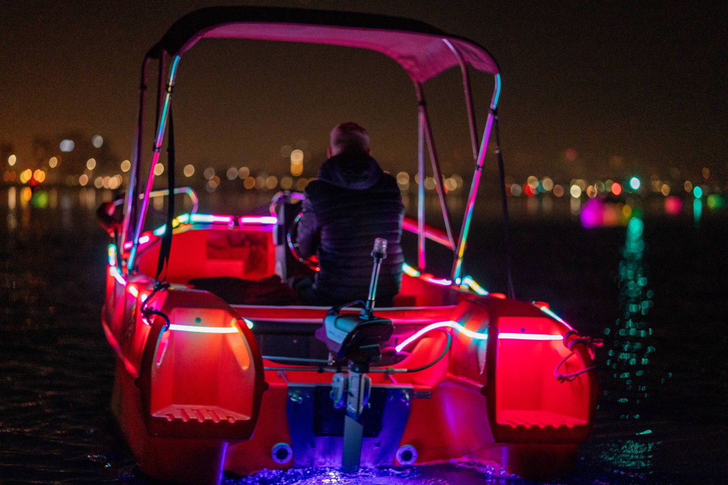 Boat from behind