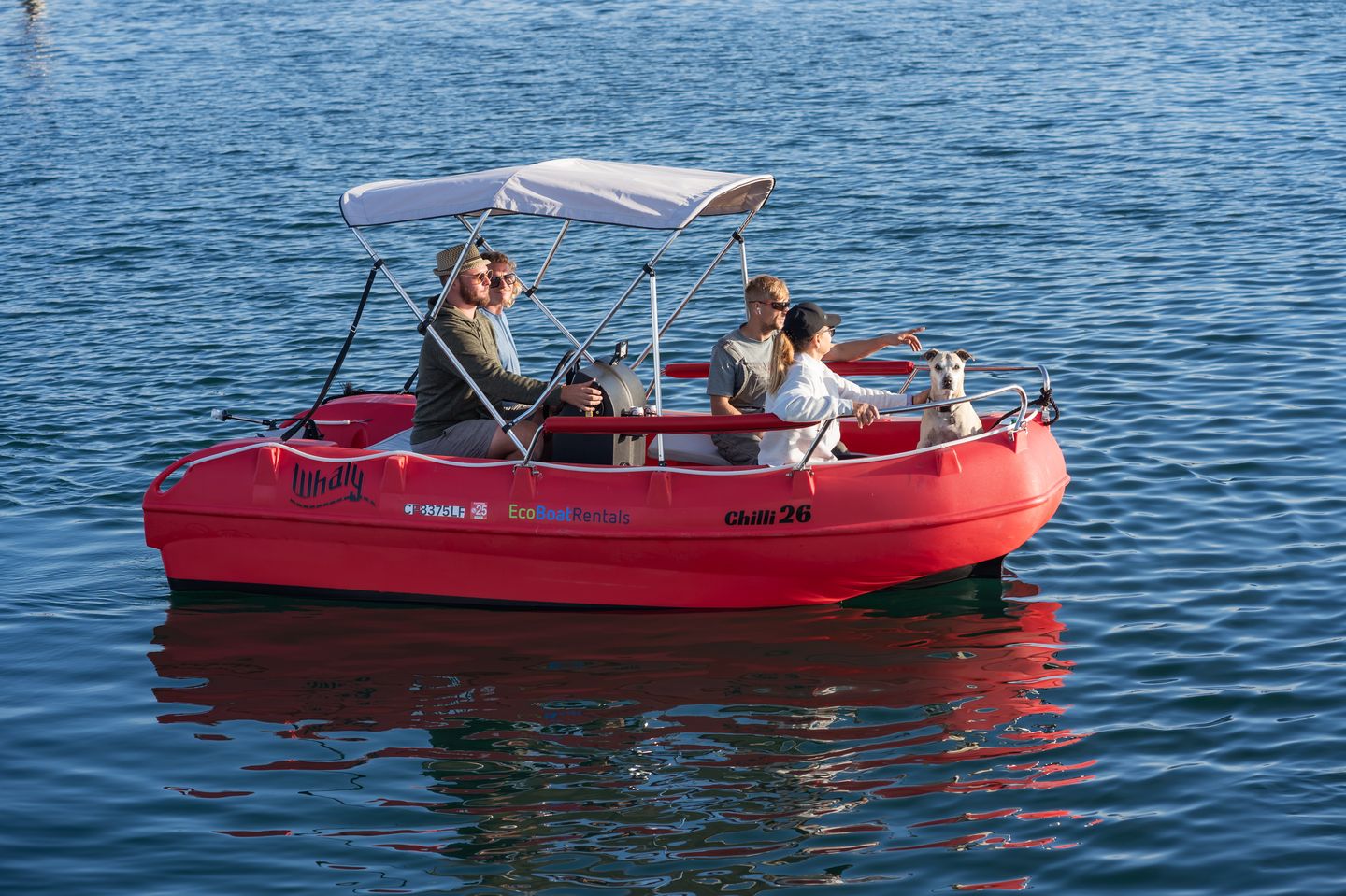 Boat at sea