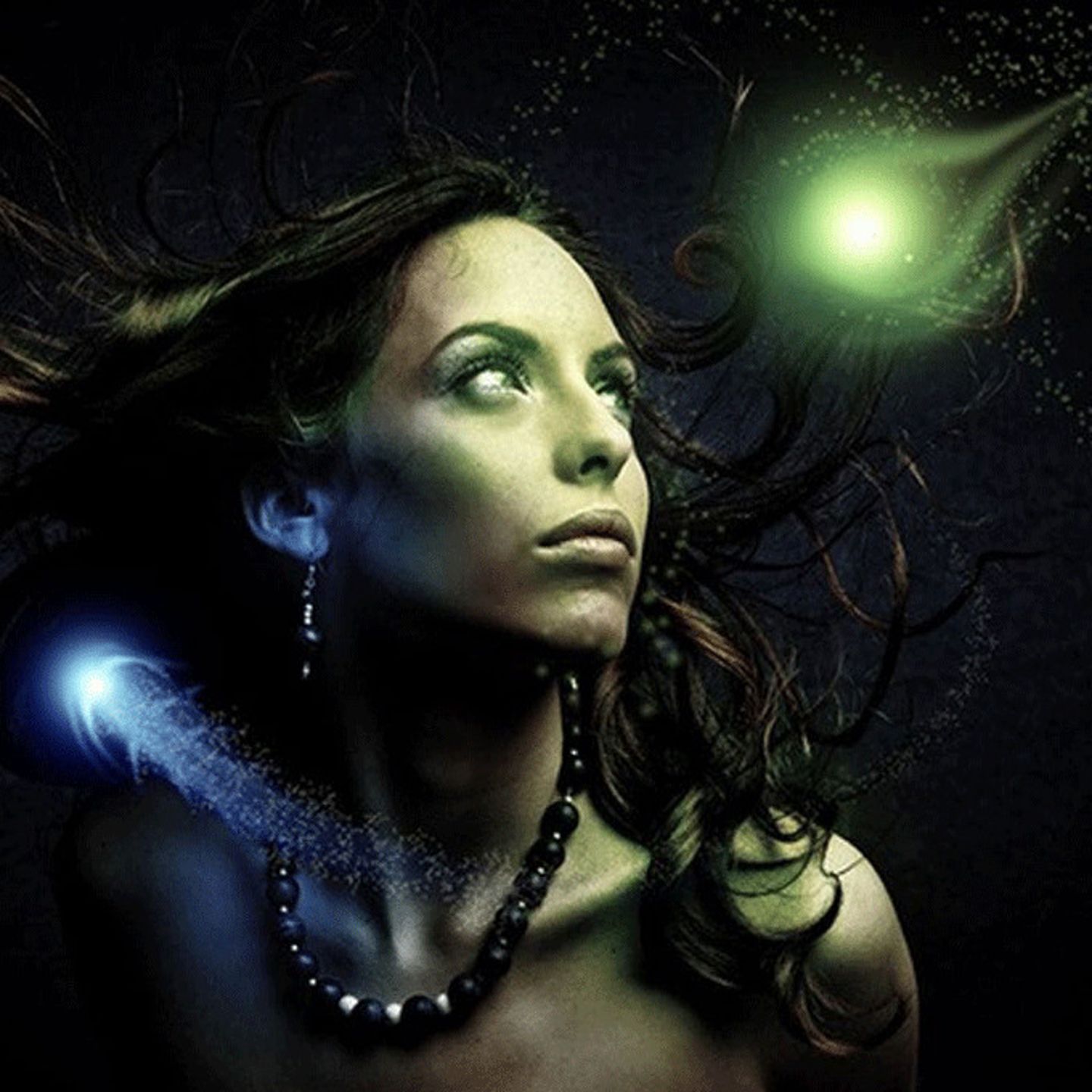Girl Photoshop Lights