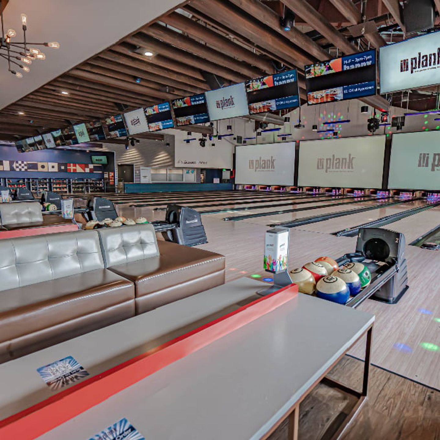 Bowling lanes