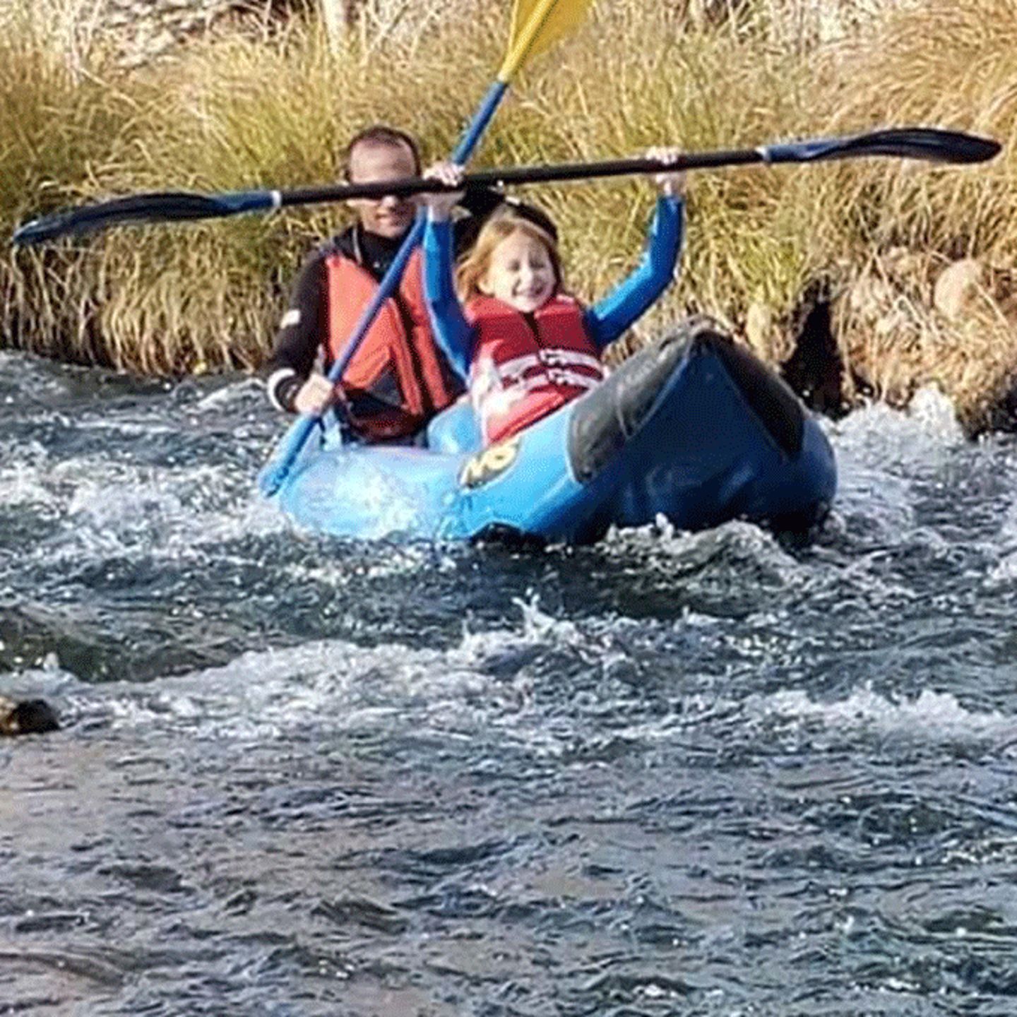 Winter Tandem Kayaking