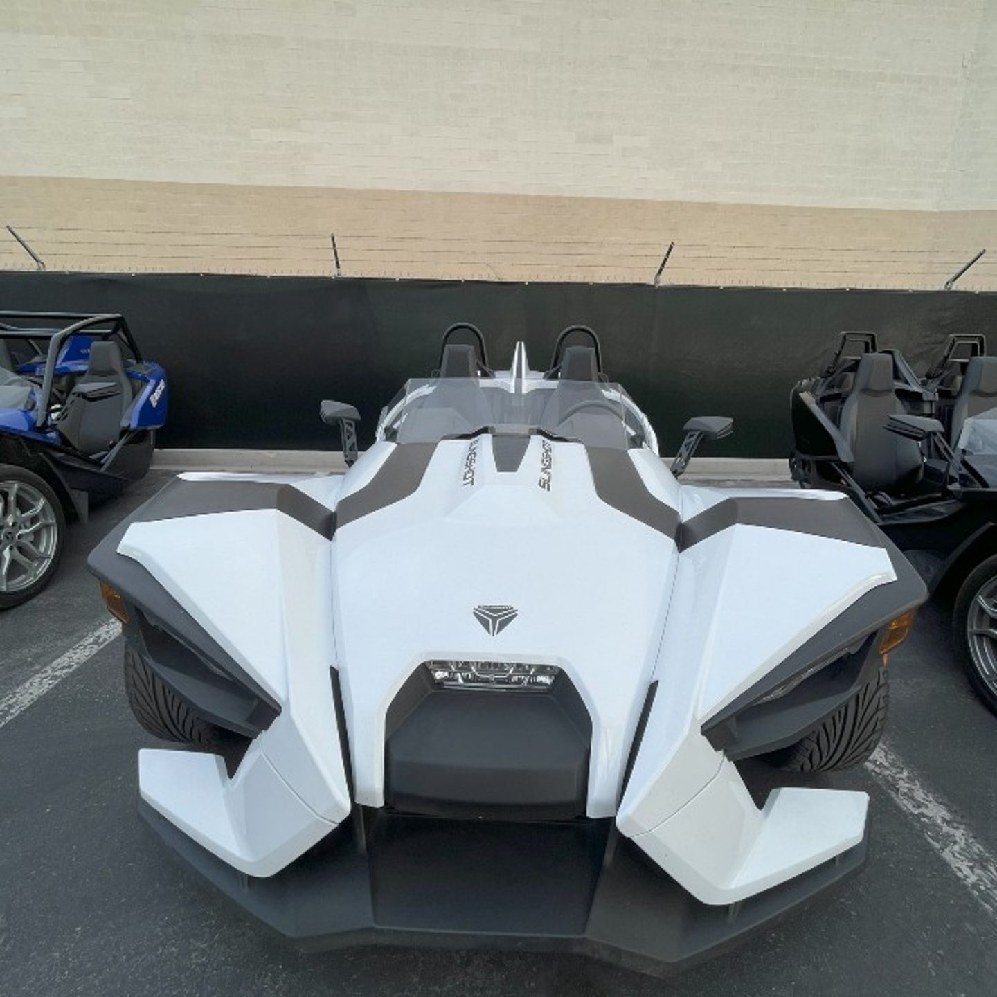 Front of slingshot