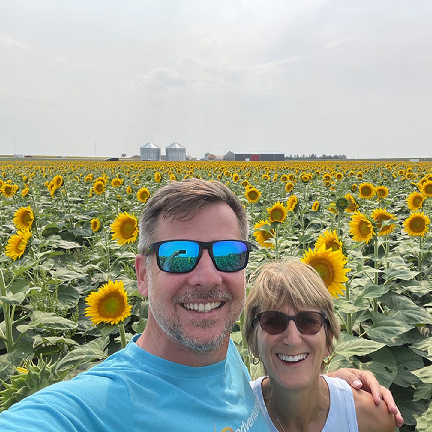 Couple on Tour of the Badlands in SD