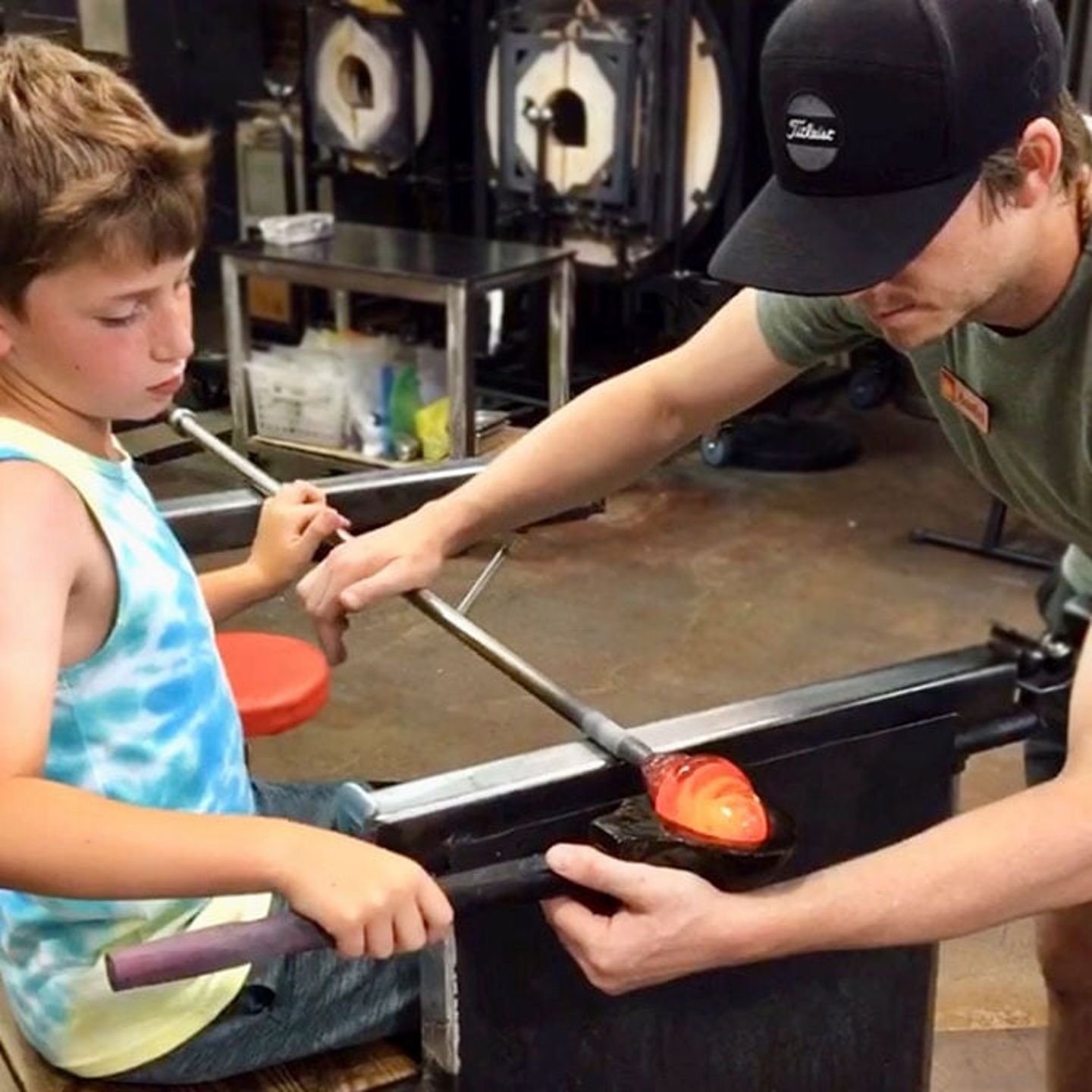 Glass Blowing Class